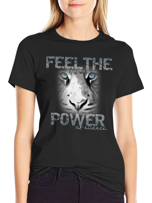 Feel the Power Tiger Graphic T-Shirt