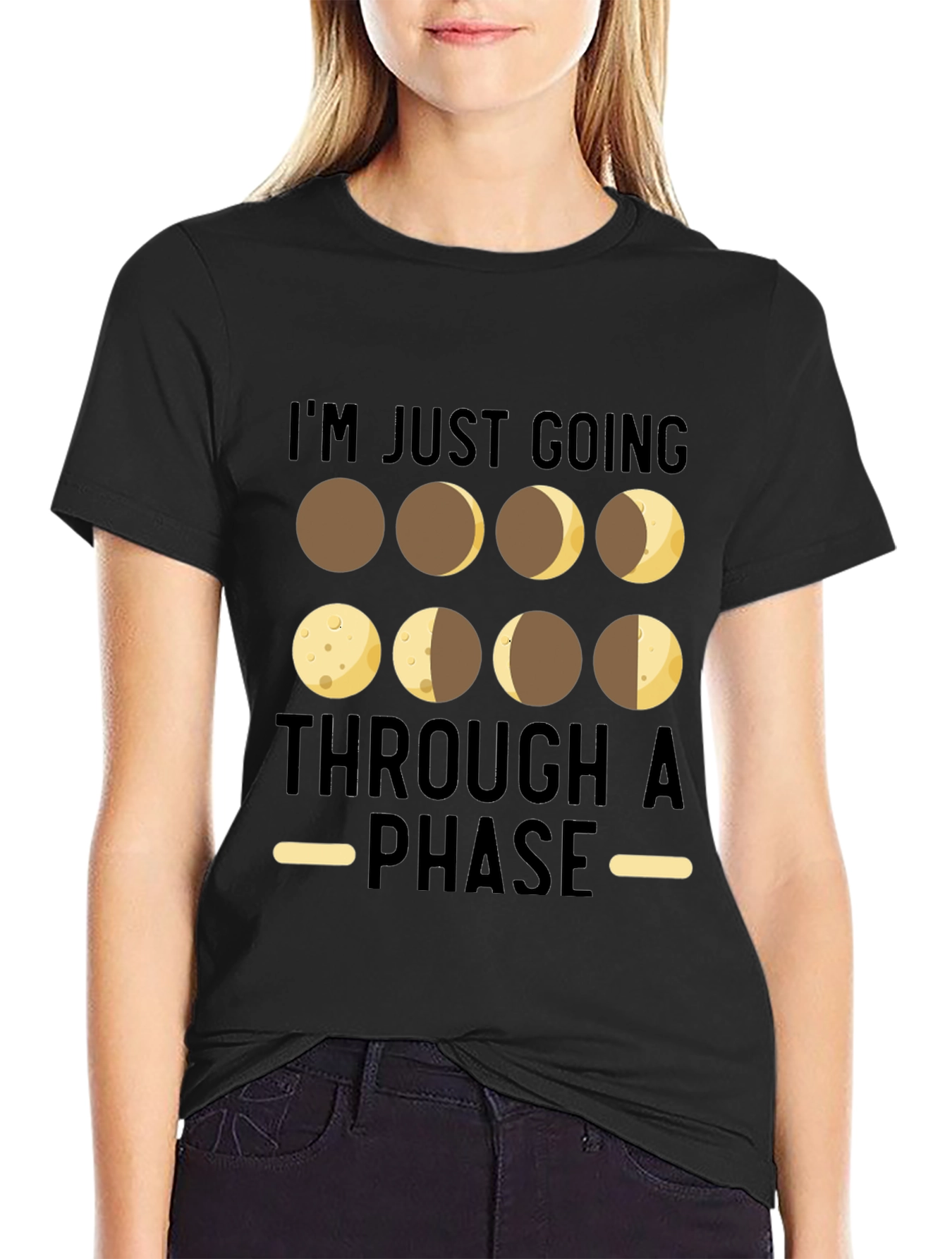 Moon Phases T-Shirt - Going Through A Phase Tee
