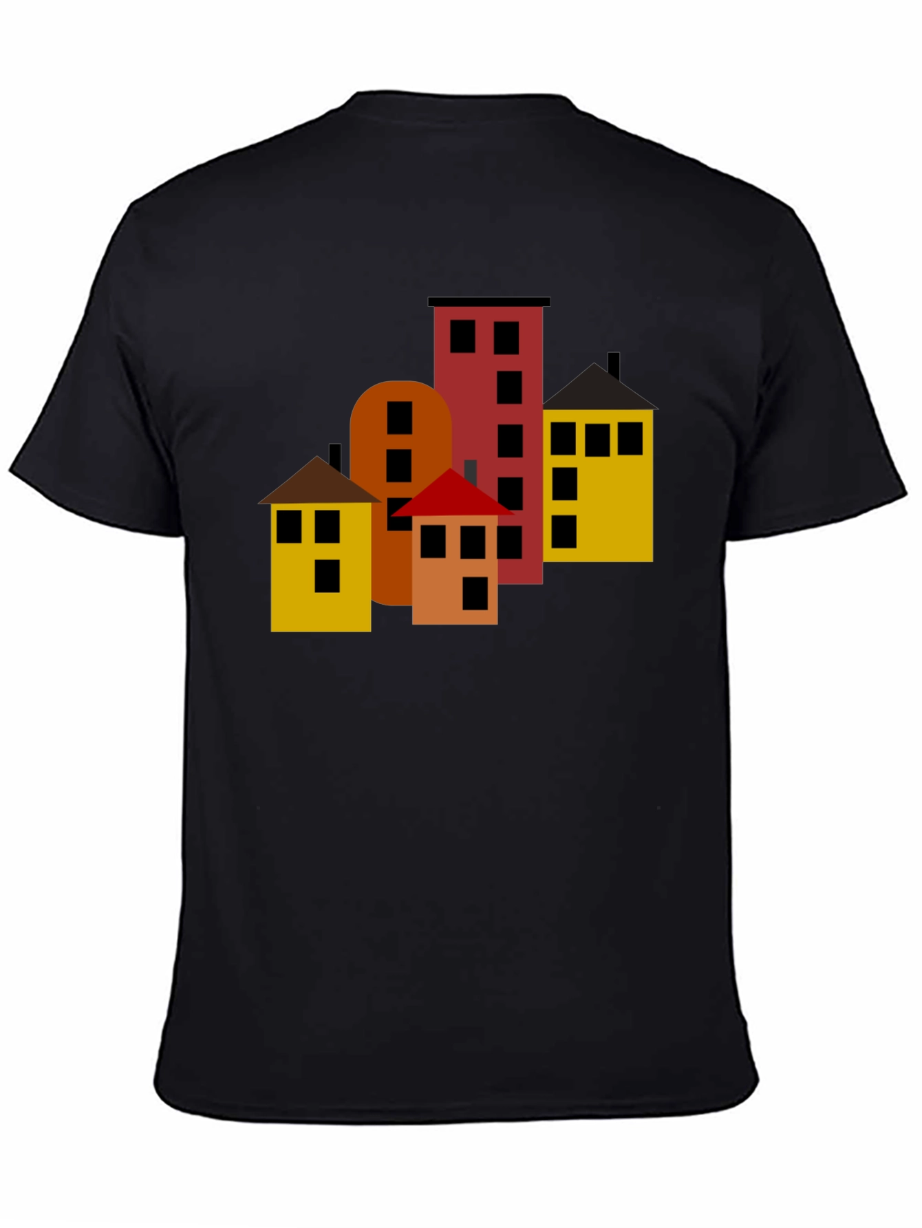 Cityscape Graphic Tee - Modern Urban Design