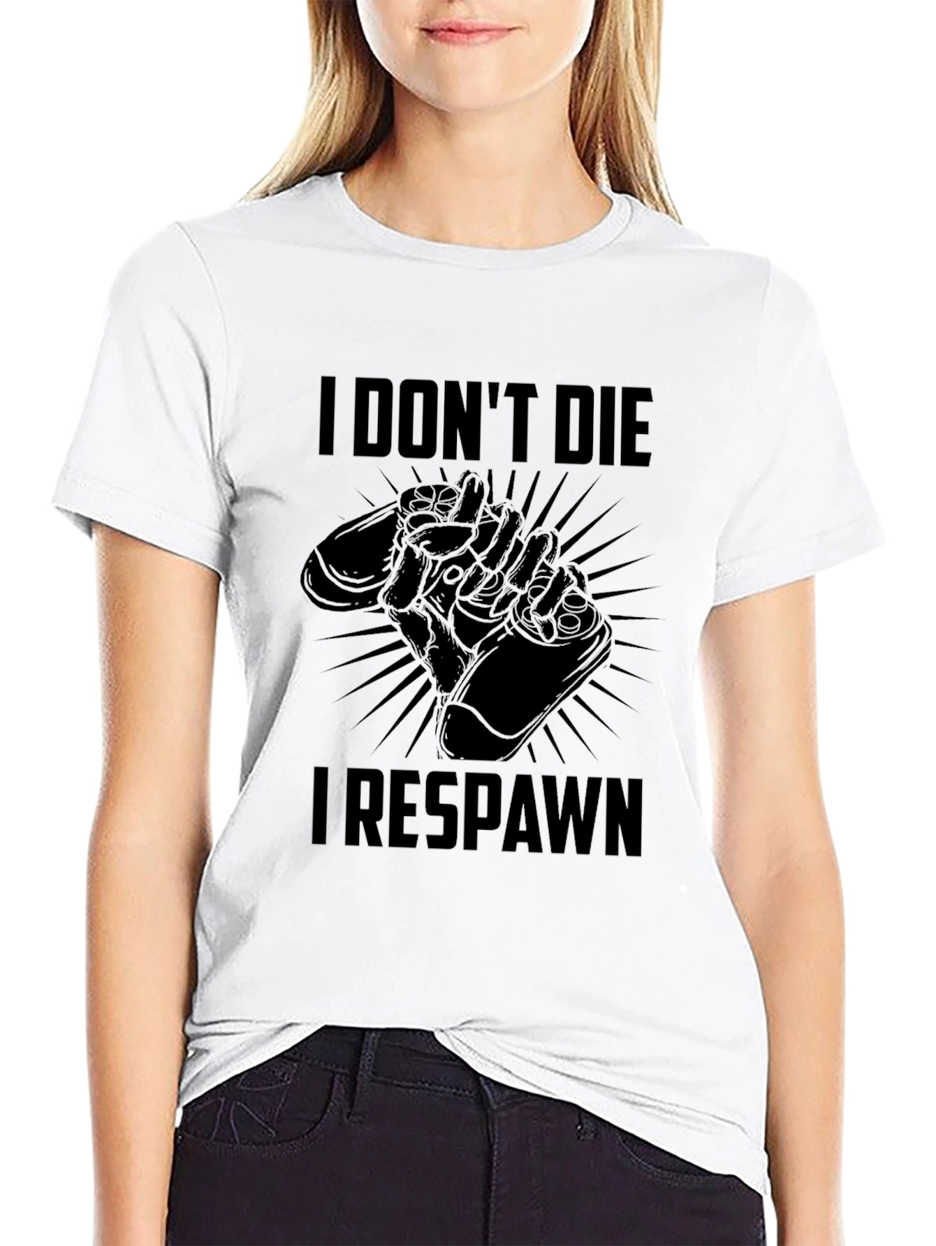 I Dont Die I Respawn Gamer T-Shirt