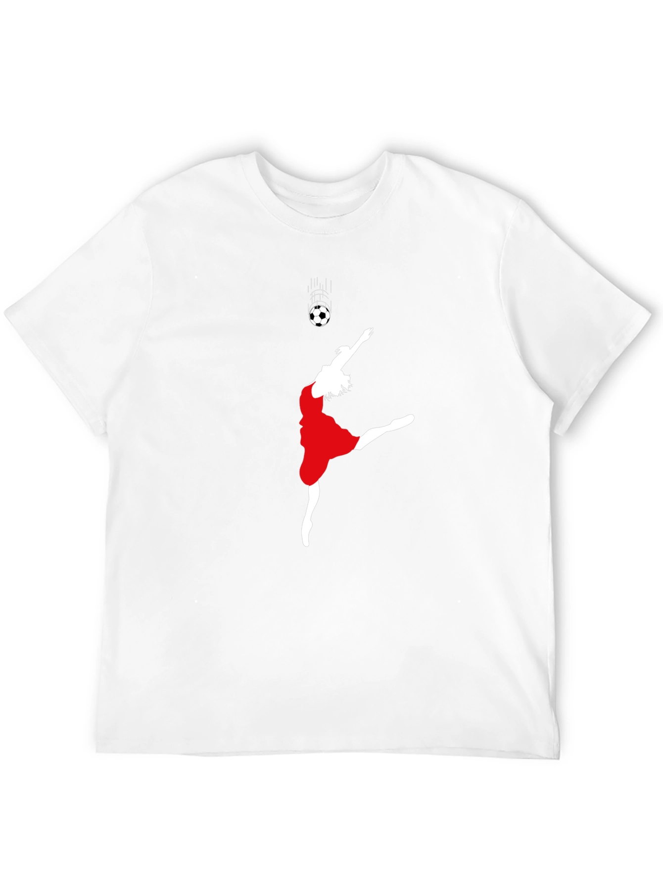 Soccer Dance Graphic Tee - Black