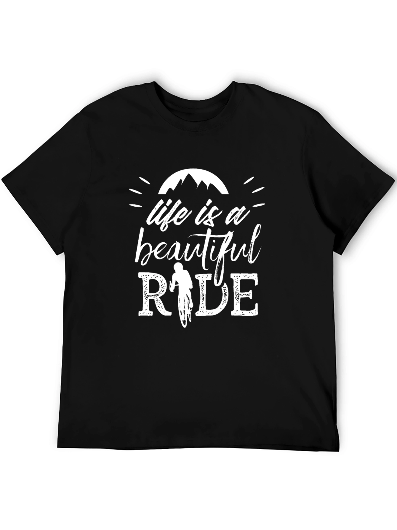 Life is a Beautiful Ride T-Shirt Mountain Biking Tee
