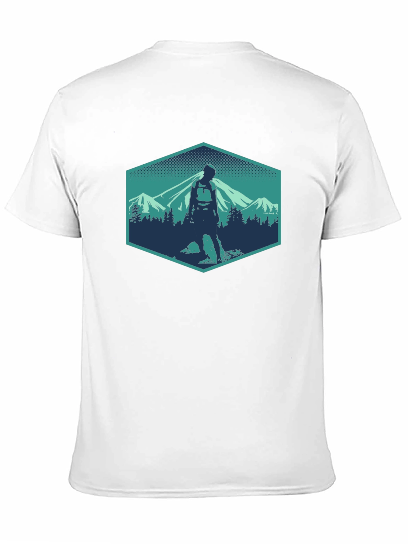 Hiking Adventure Graphic Tee - Mountain Scene