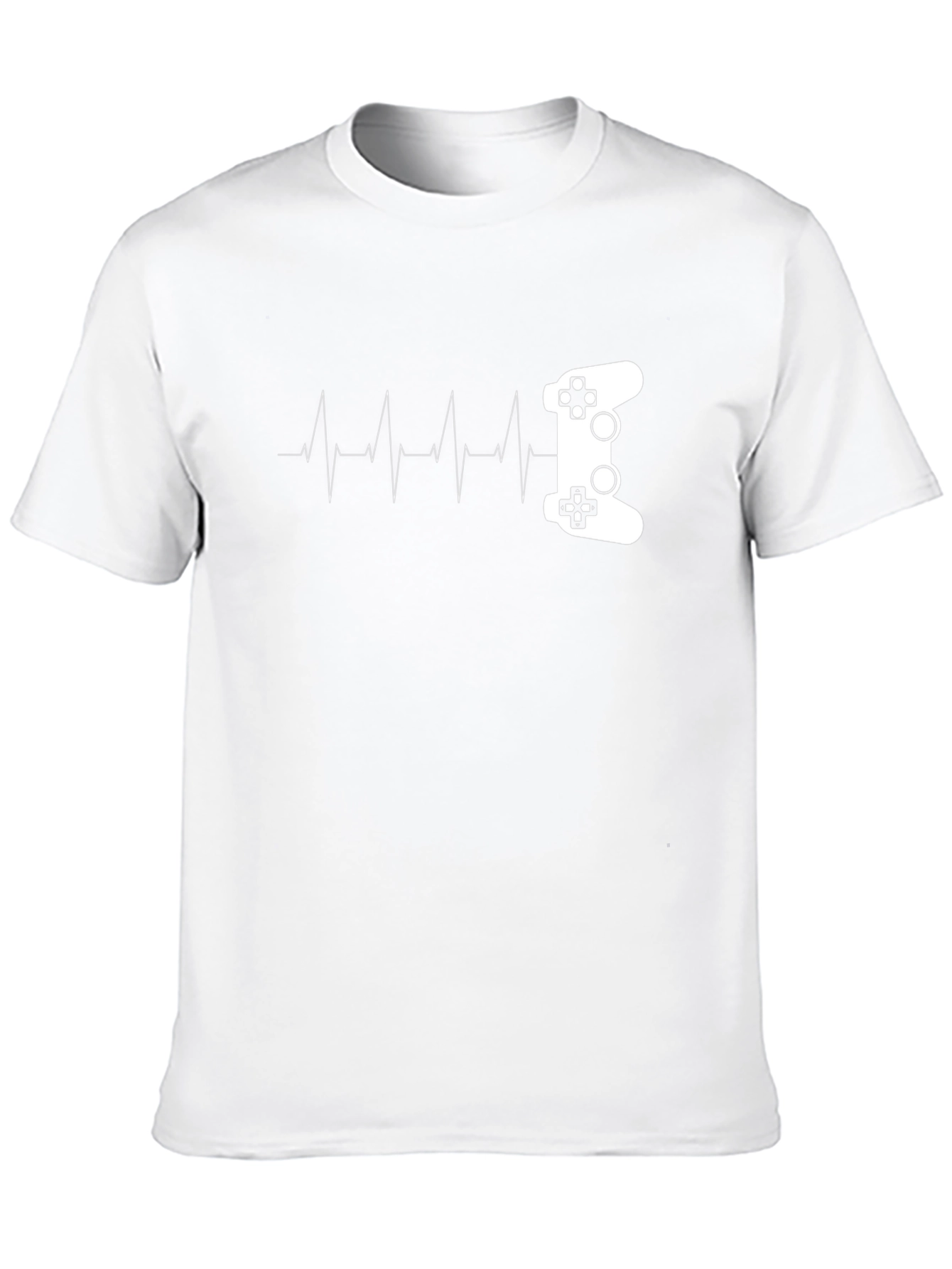 Gaming Heartbeat Black T-Shirt