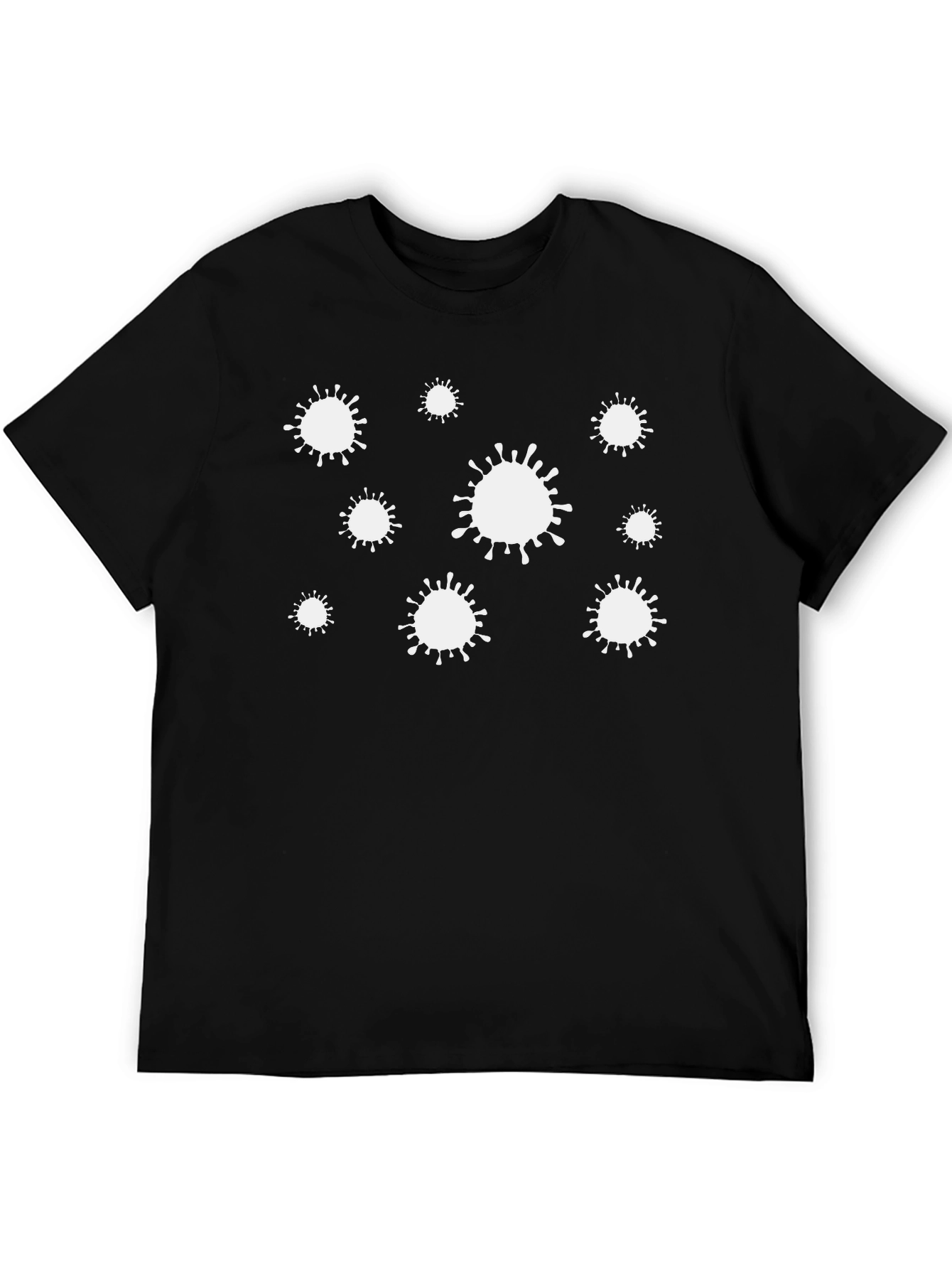 Corona Virus Graphic Tee - Black