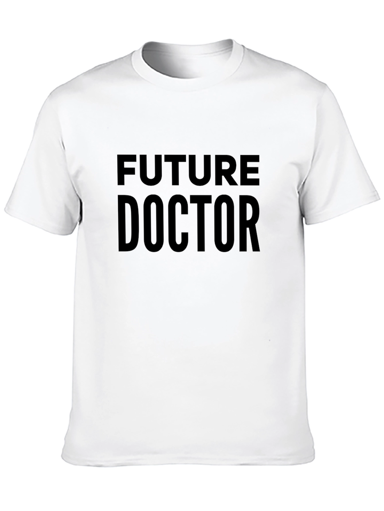 Future Doctor Black Graphic Tee