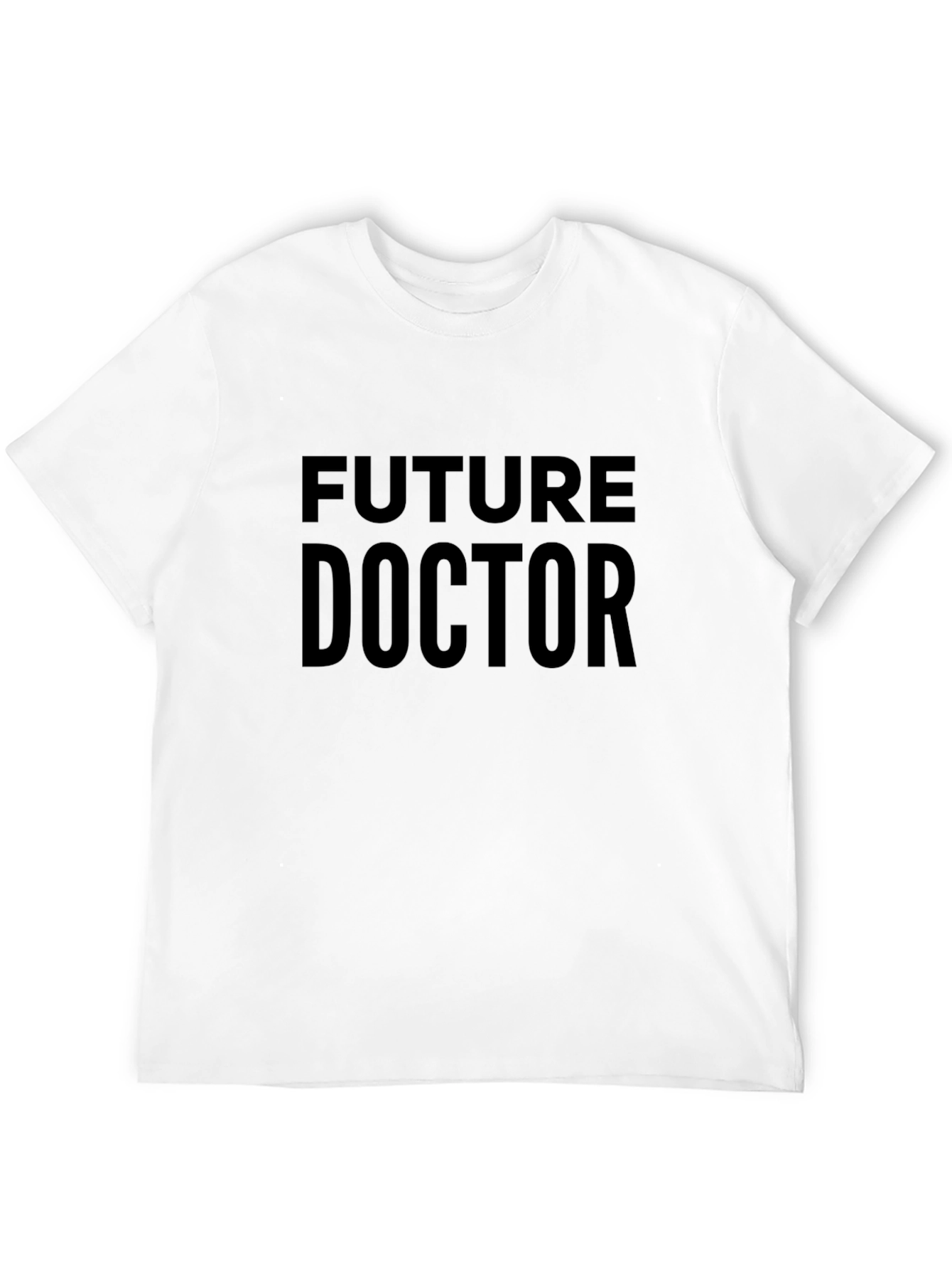 Future Doctor Black Graphic Tee