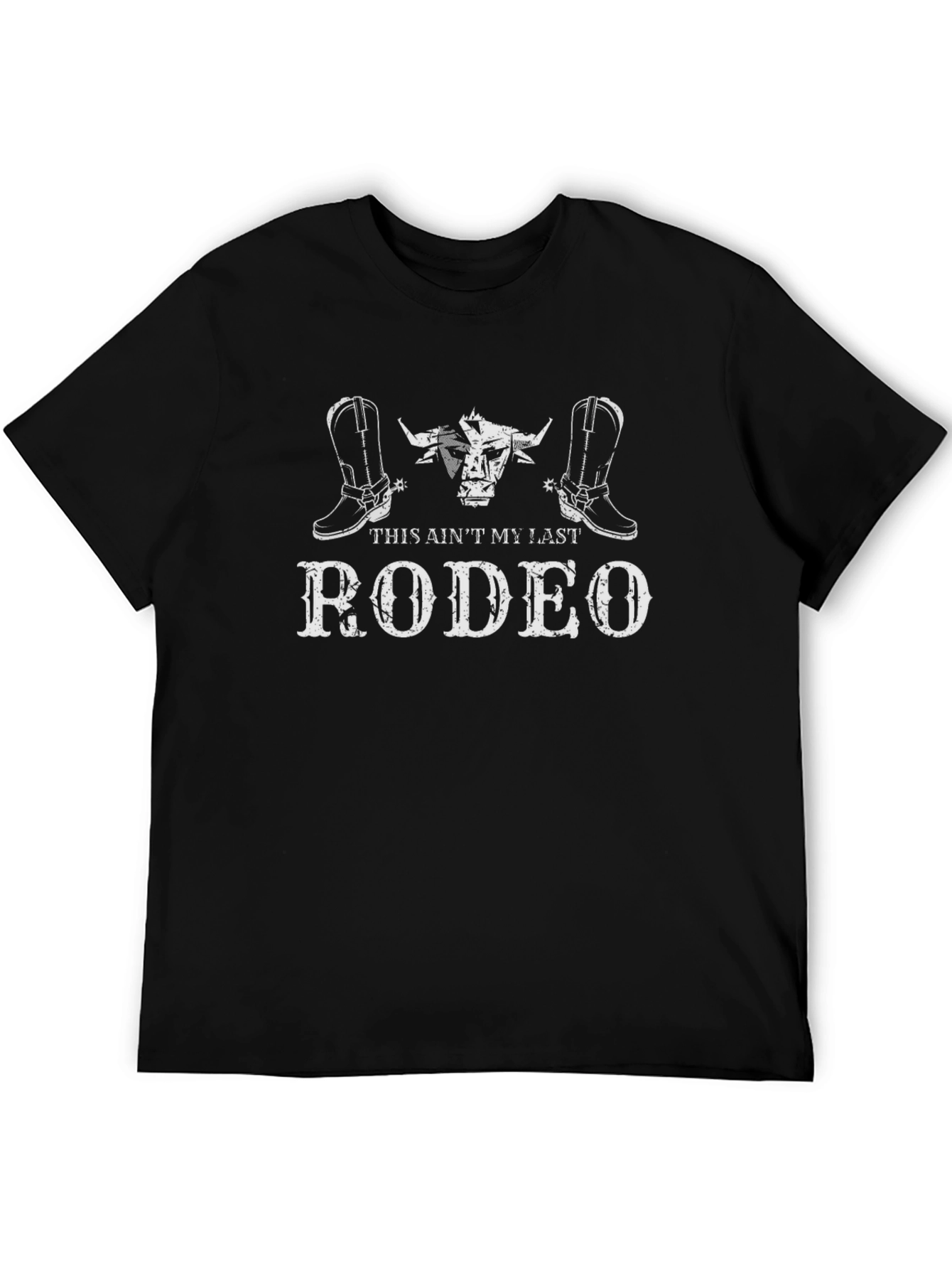 This Aint My Last Rodeo Black T-Shirt