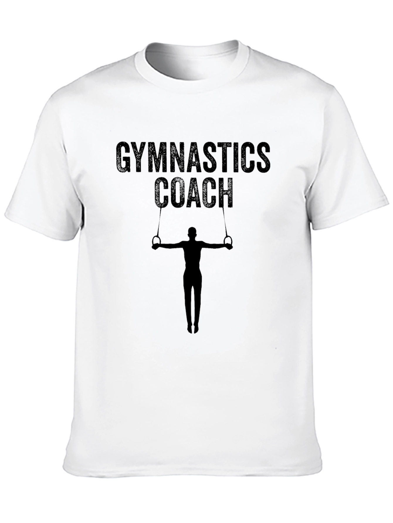 Gymnastics Coach Black T-Shirt