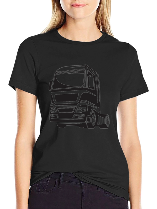 Black Truck Graphic Tee - Mens Short Sleeve T-Shirt