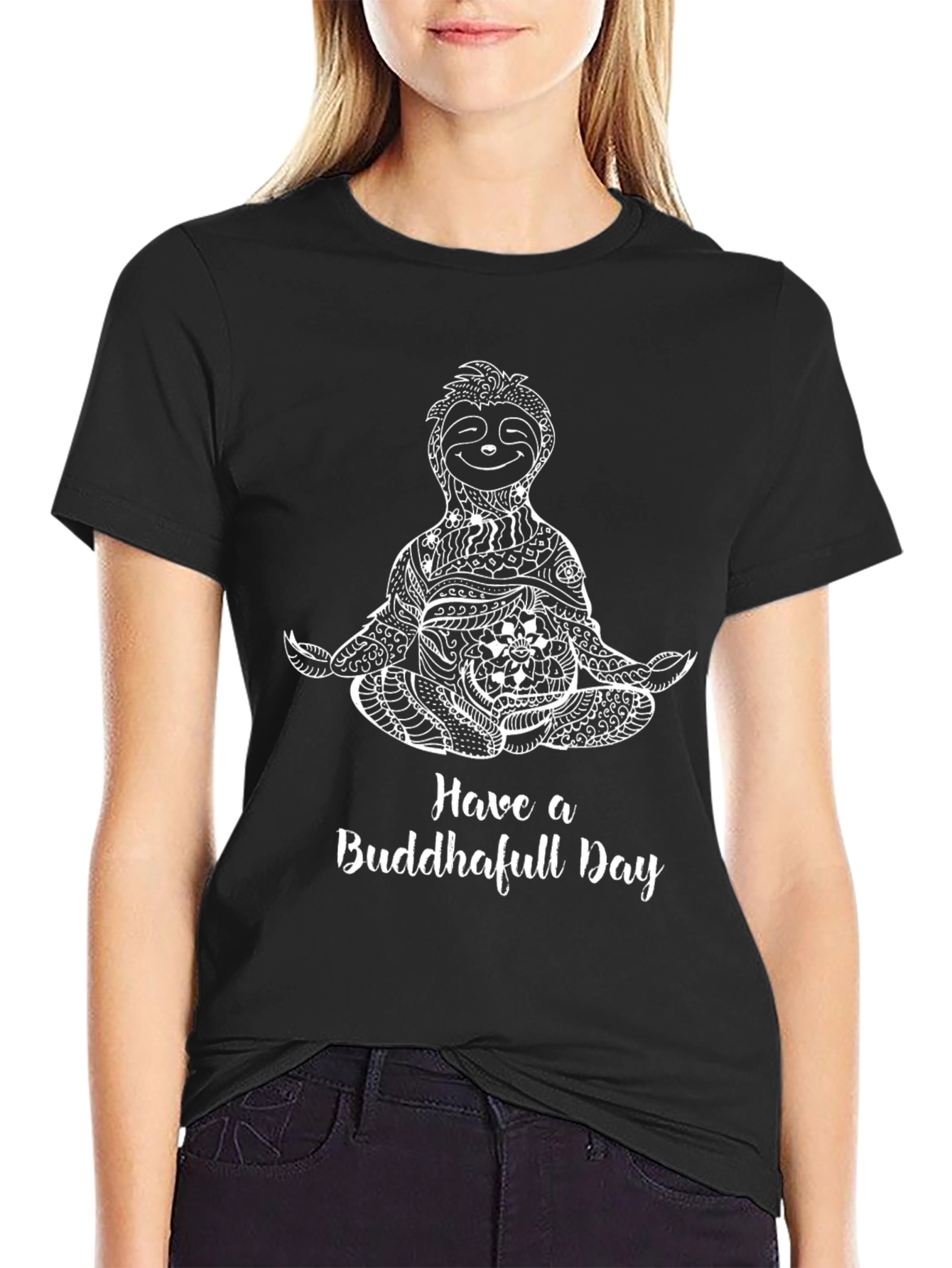 Buddha Sloth T-Shirt - Have a Buddhafull Day!