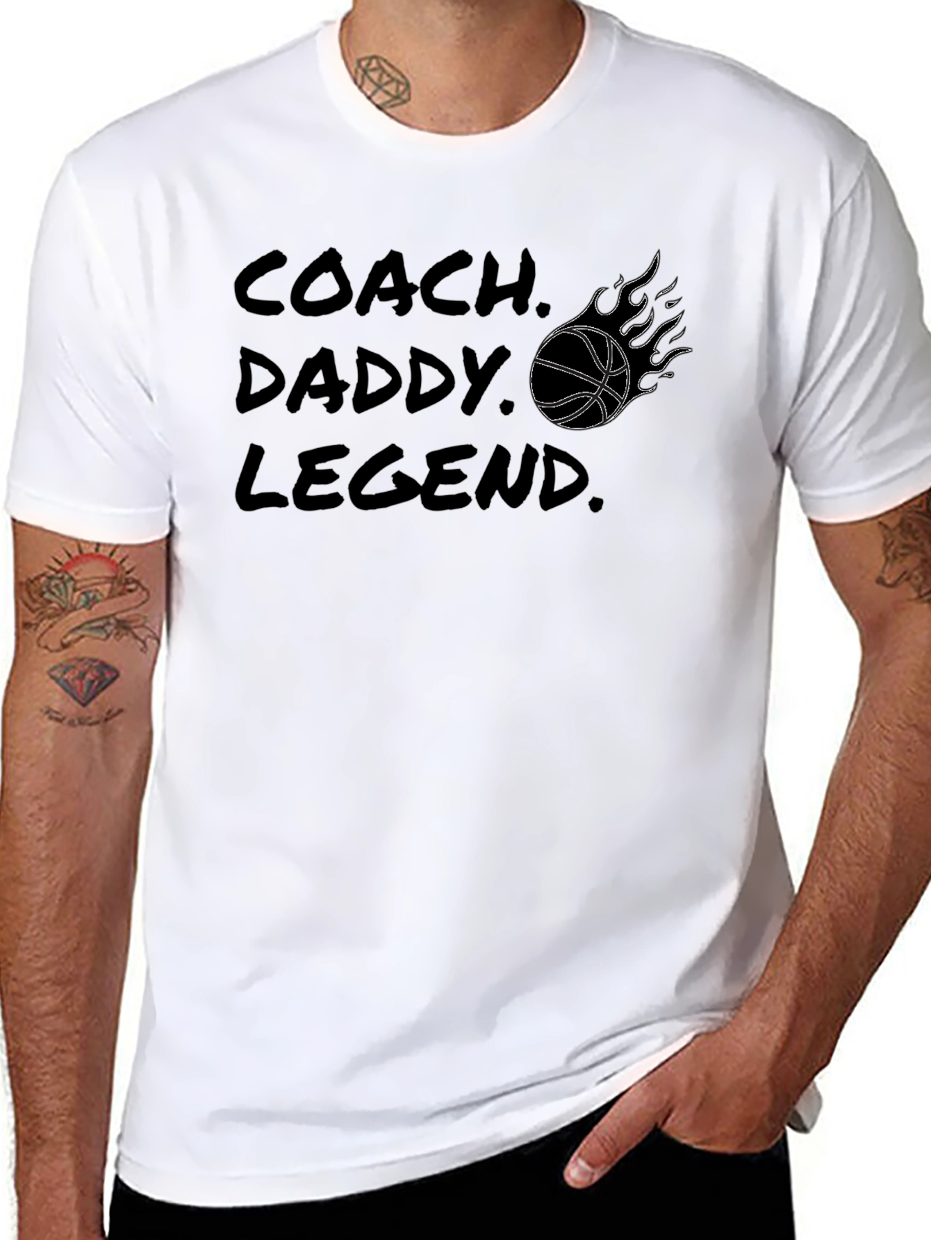 Coach Daddy Legend Graphic Tee