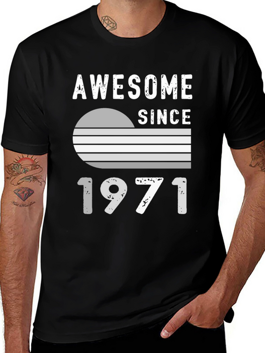 Awesome Since 1971 Graphic Tee