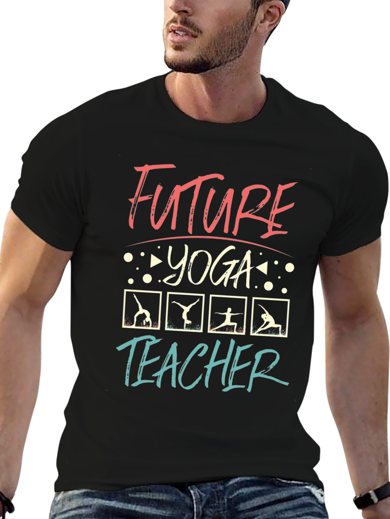 Future Yoga Teacher Graphic T-Shirt