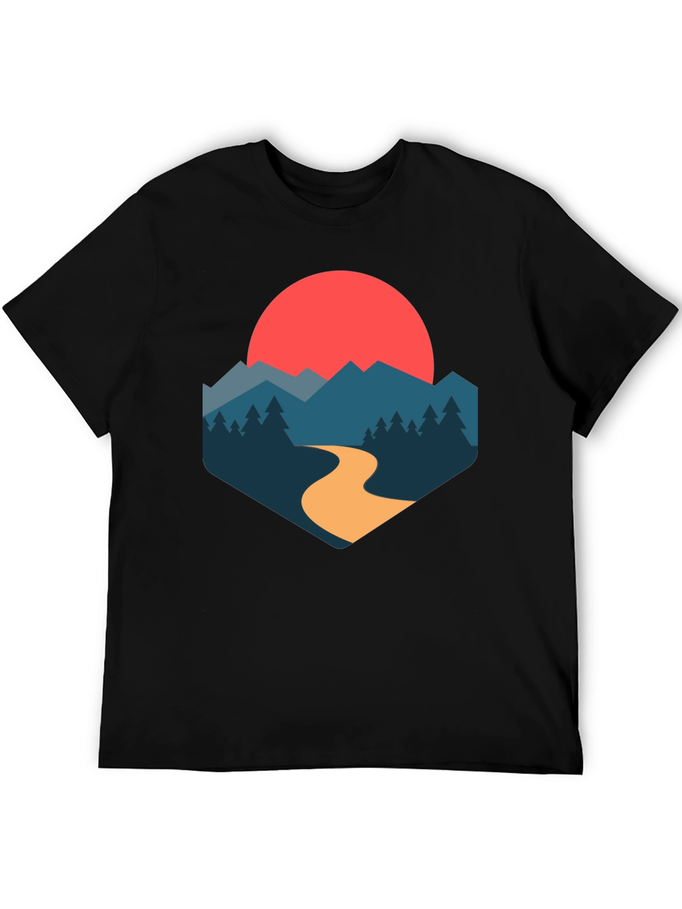 Nature Inspired Graphic T-Shirt