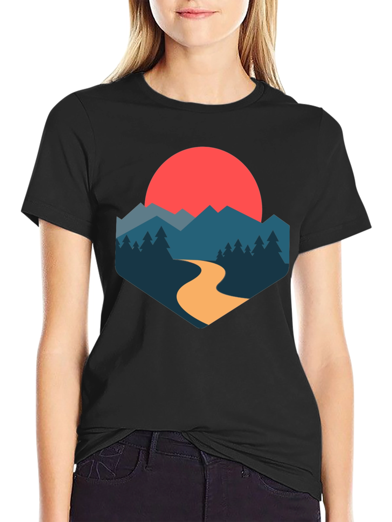 Nature Inspired Graphic T-Shirt