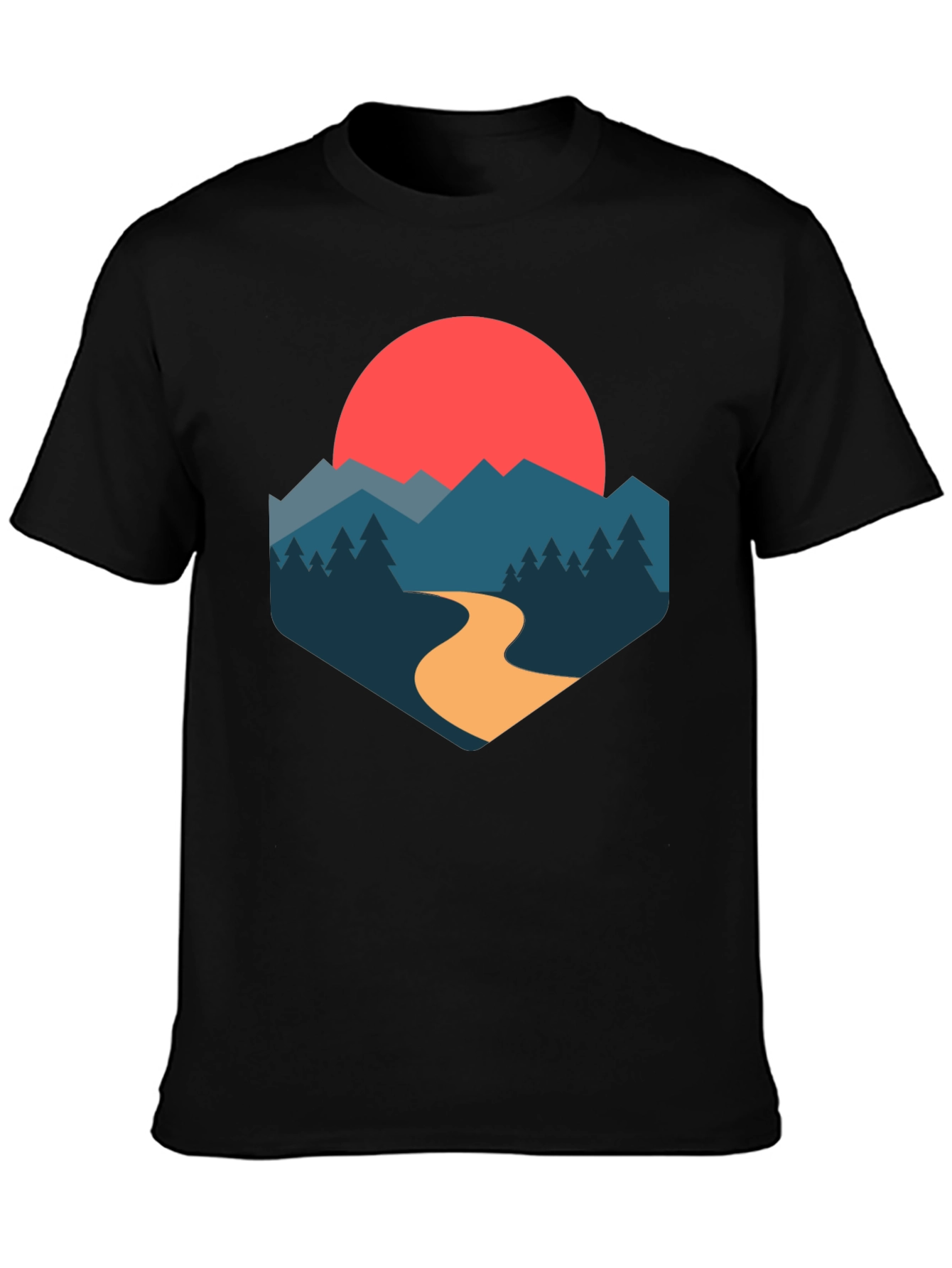 Nature Inspired Graphic T-Shirt