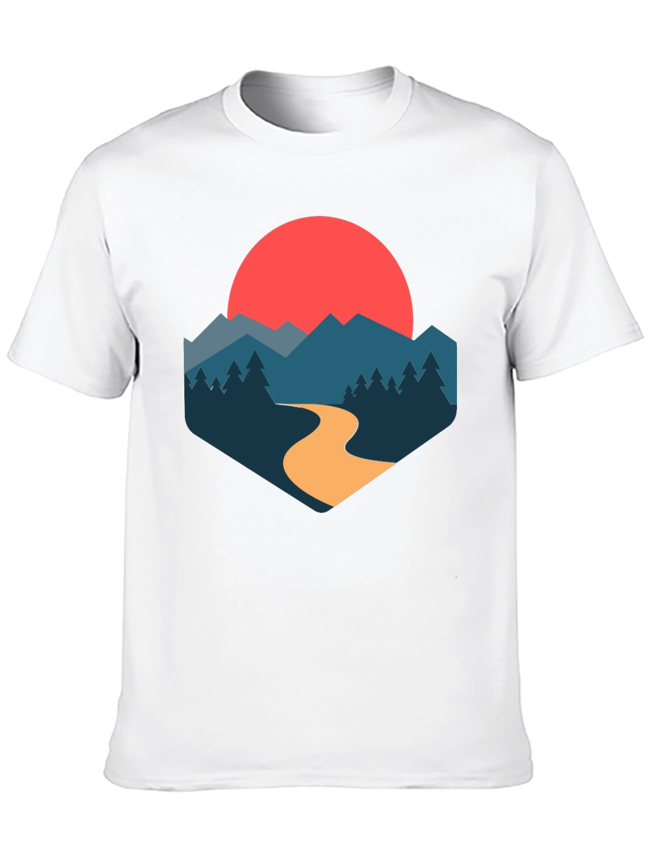 Nature Inspired Graphic T-Shirt