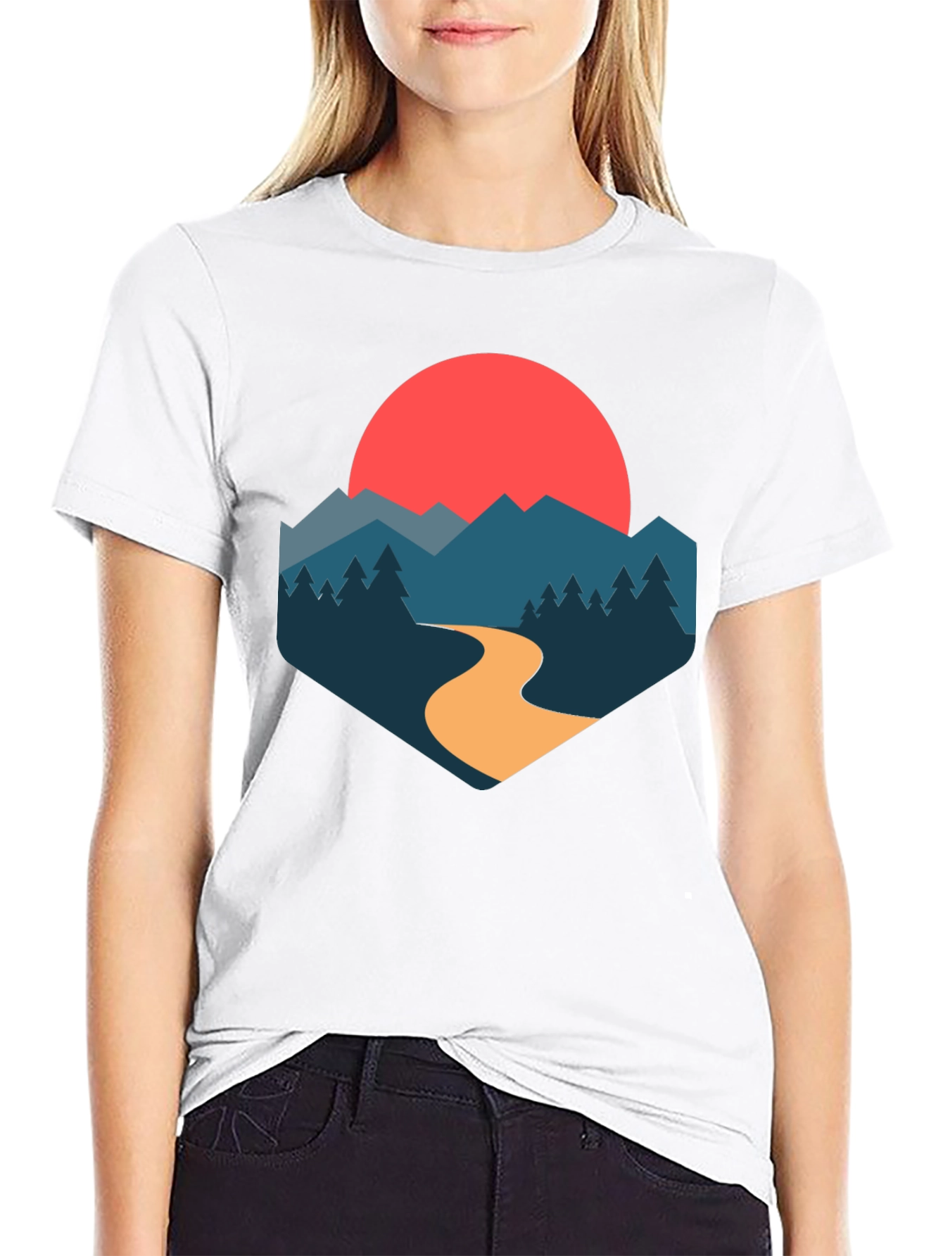 Nature Inspired Graphic T-Shirt