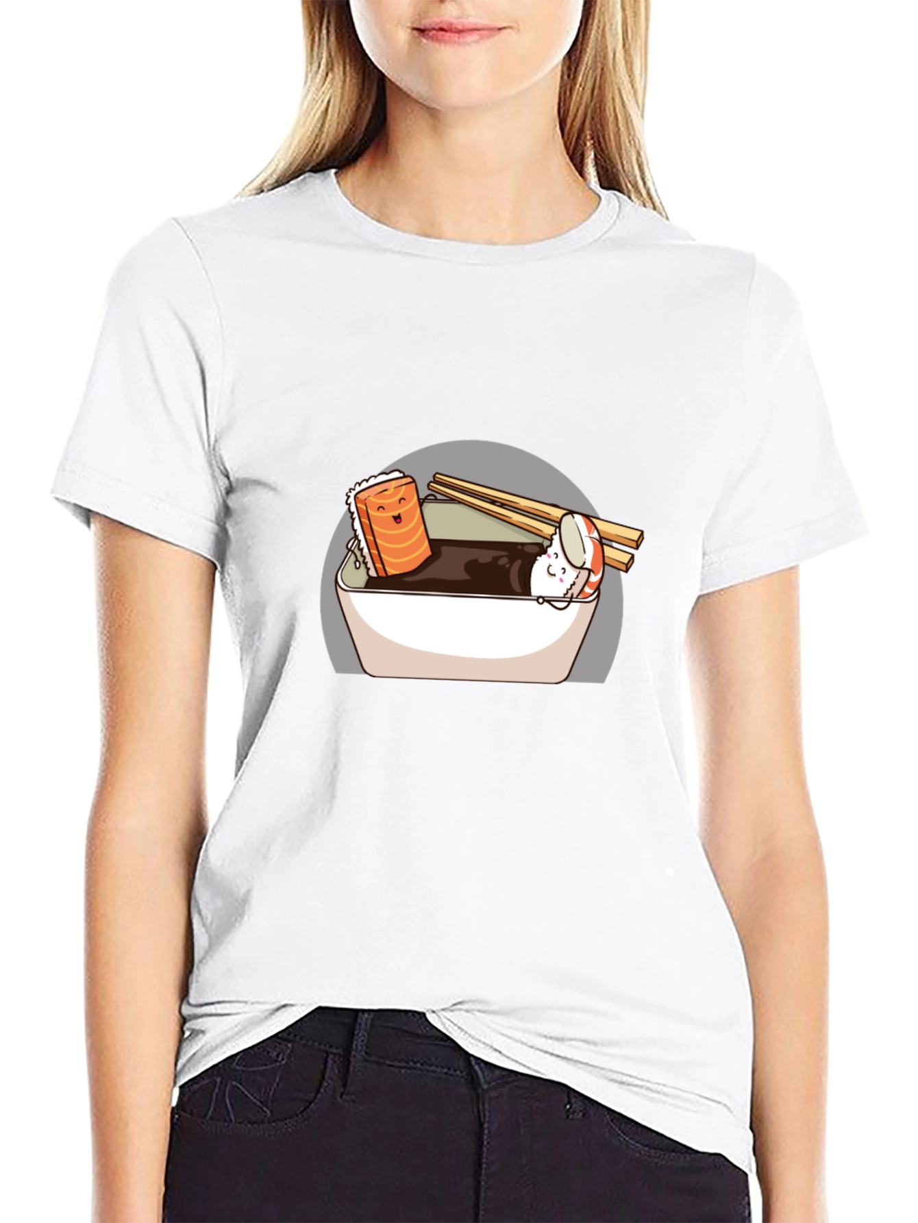 Sushi Lovers T-Shirt - Funny Food Graphic Tee