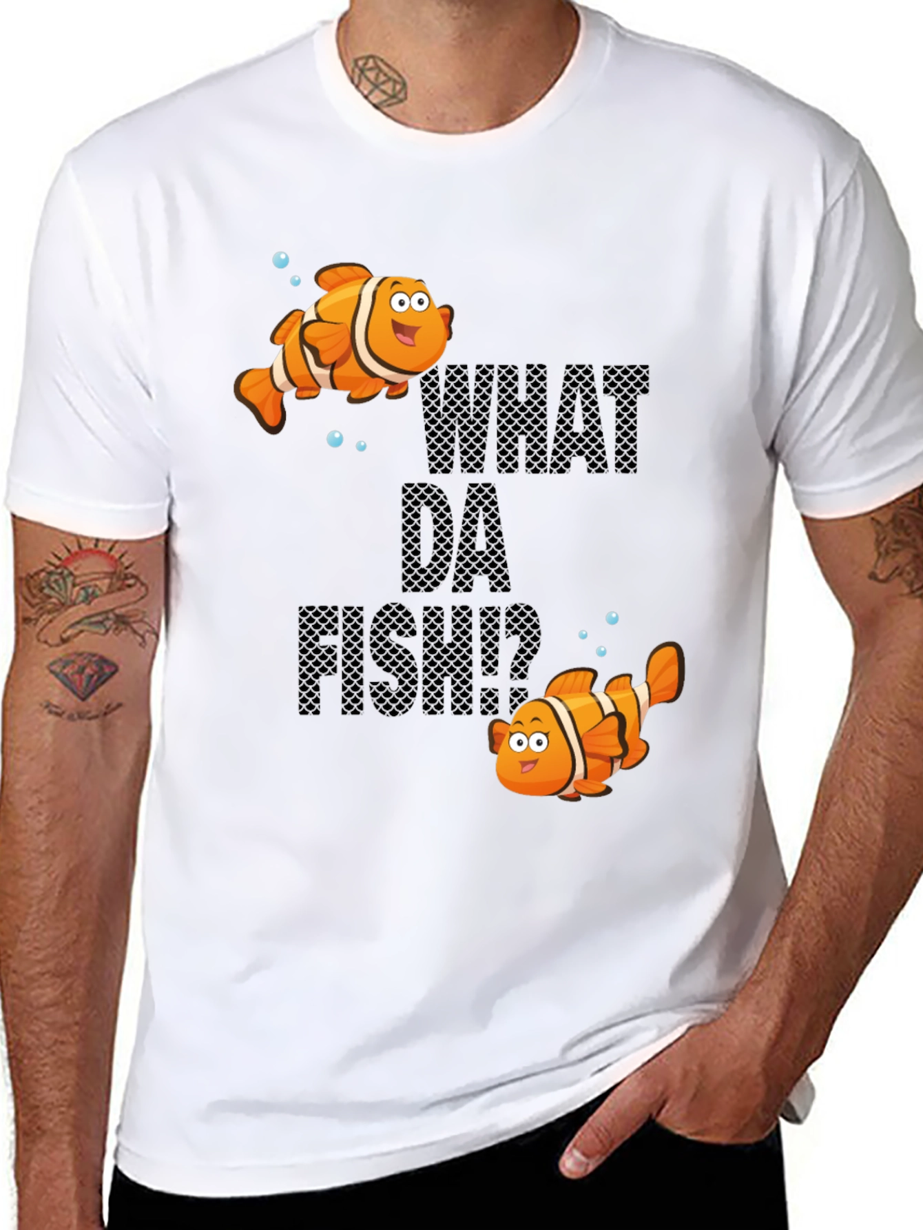 Funny What Da Fish T-Shirt