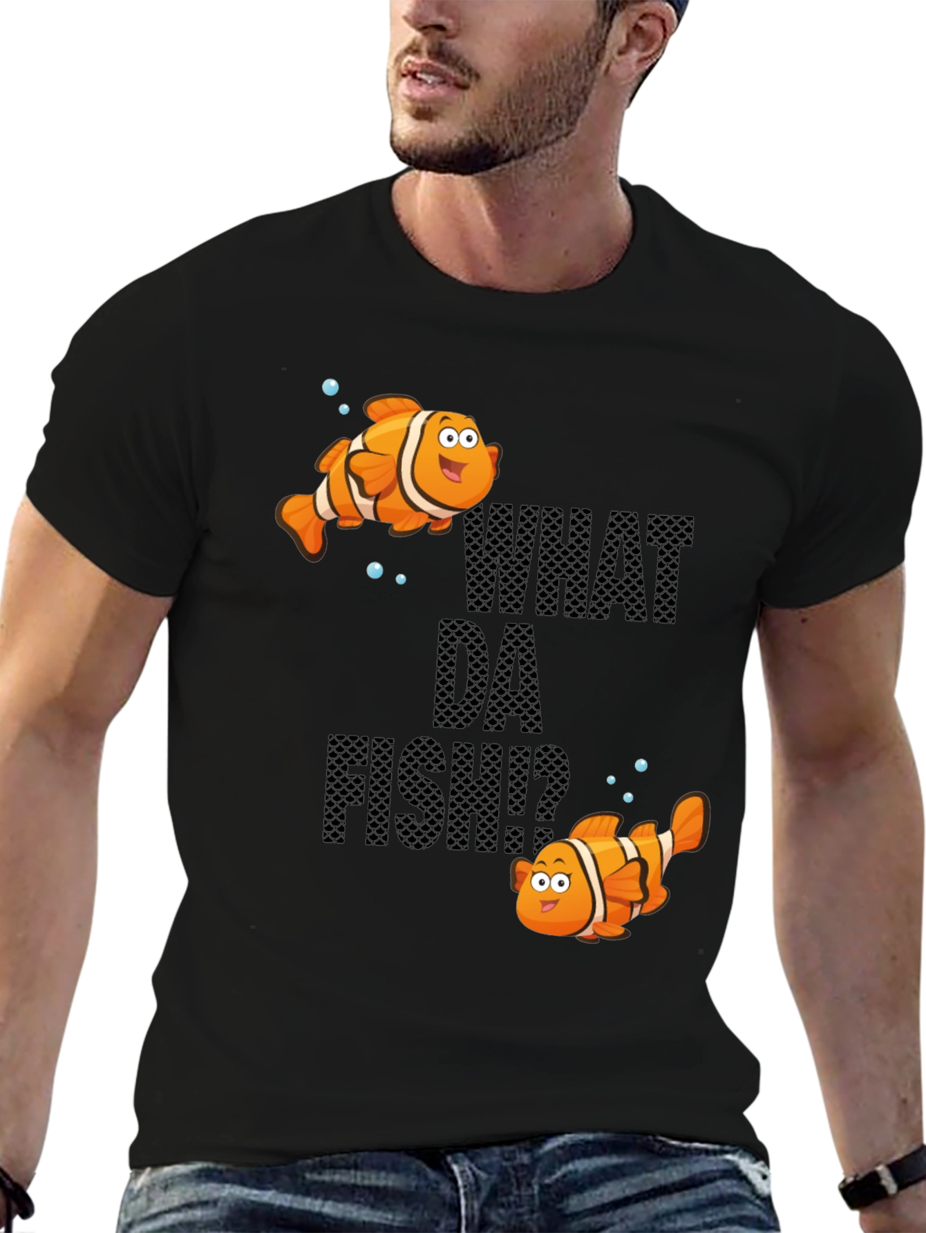Funny What Da Fish T-Shirt
