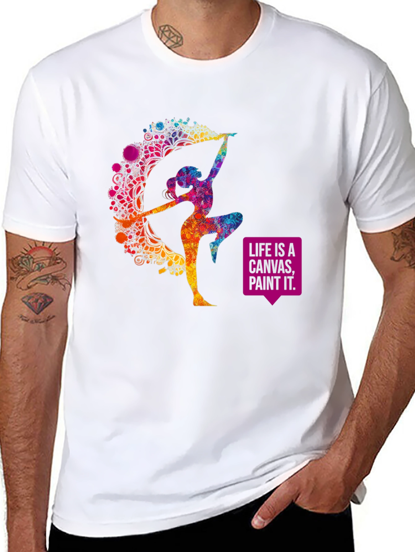 Life is a Canvas Graphic Tee