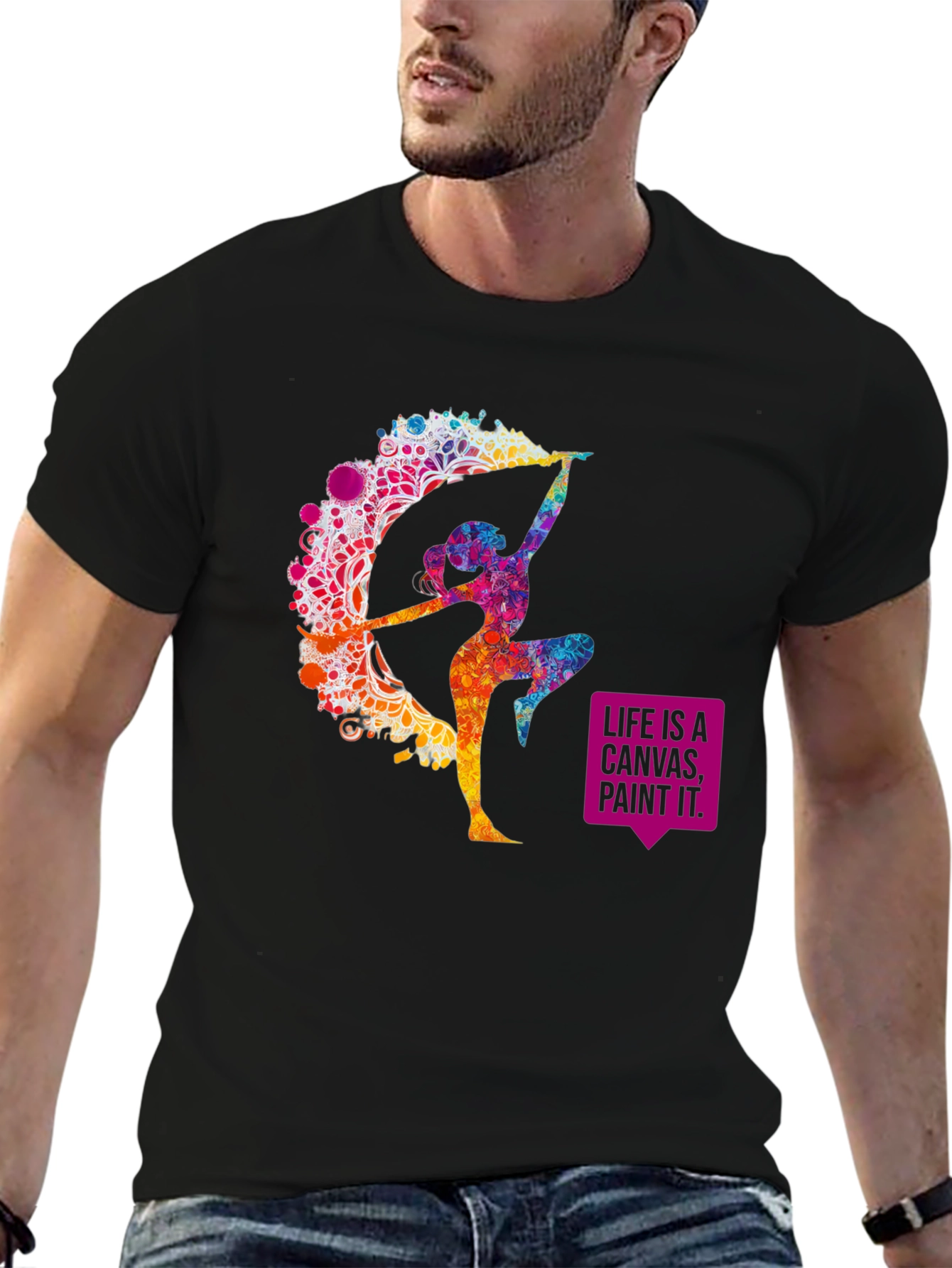 Life is a Canvas Graphic Tee