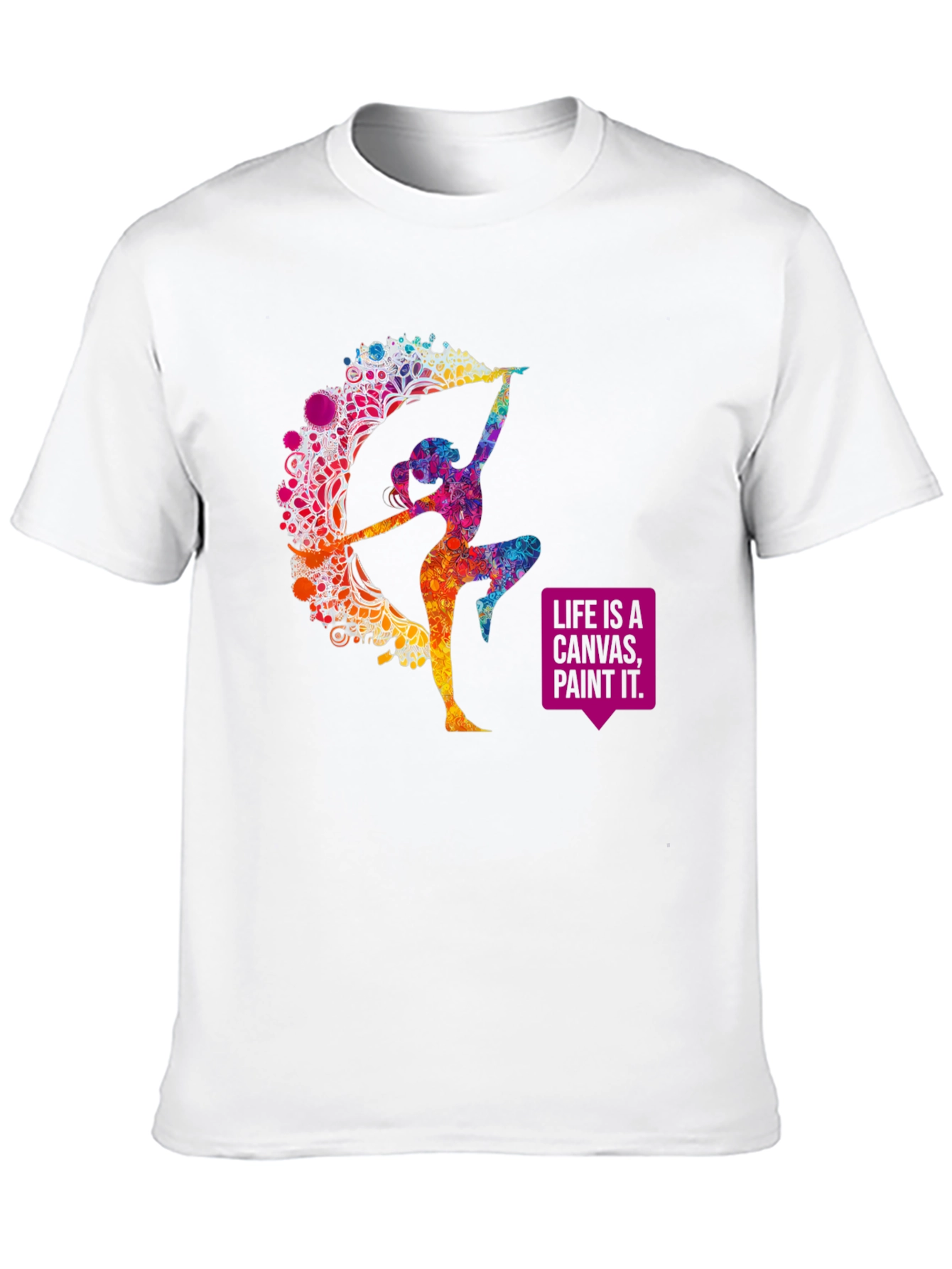 Life is a Canvas Graphic Tee