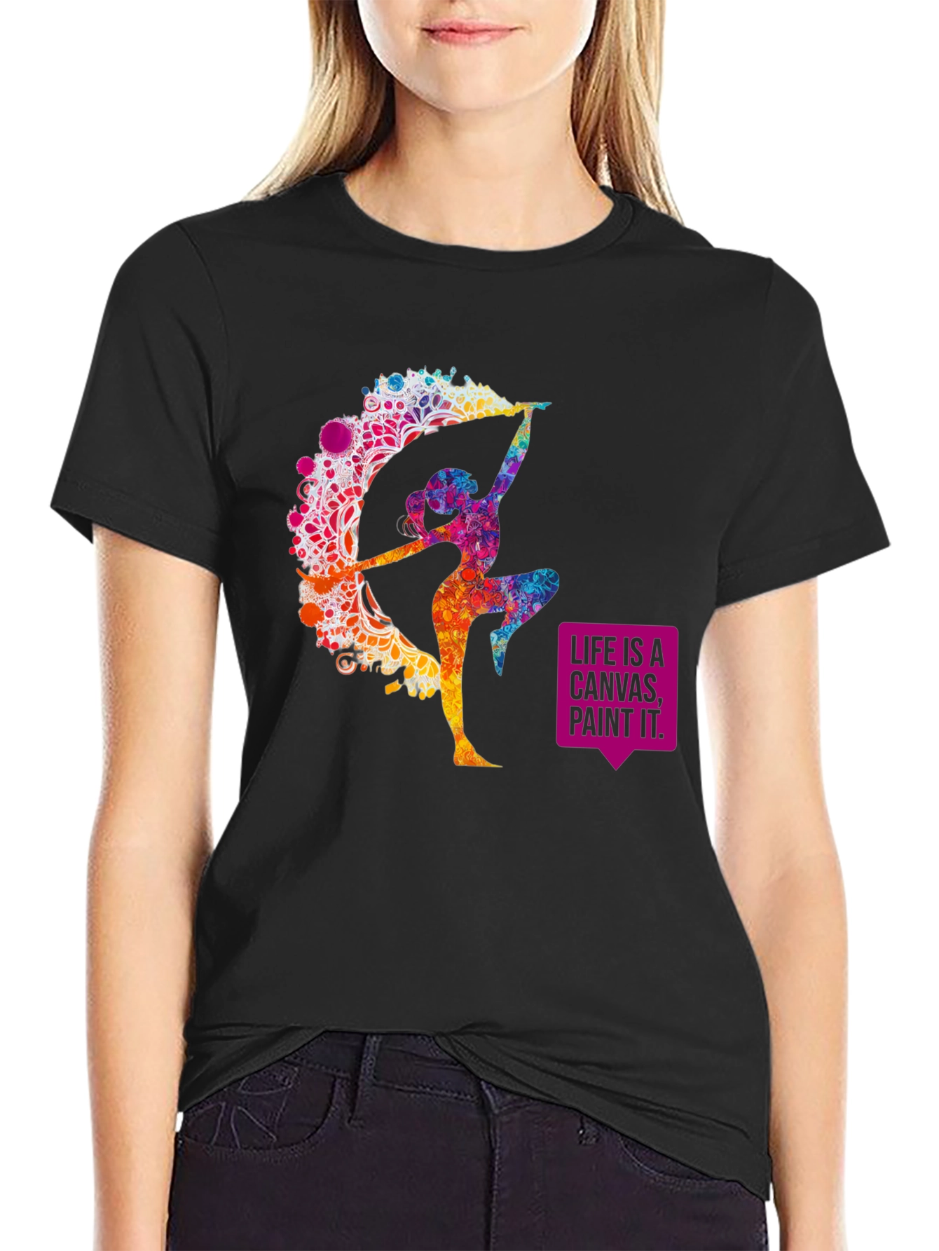 Life is a Canvas Graphic Tee