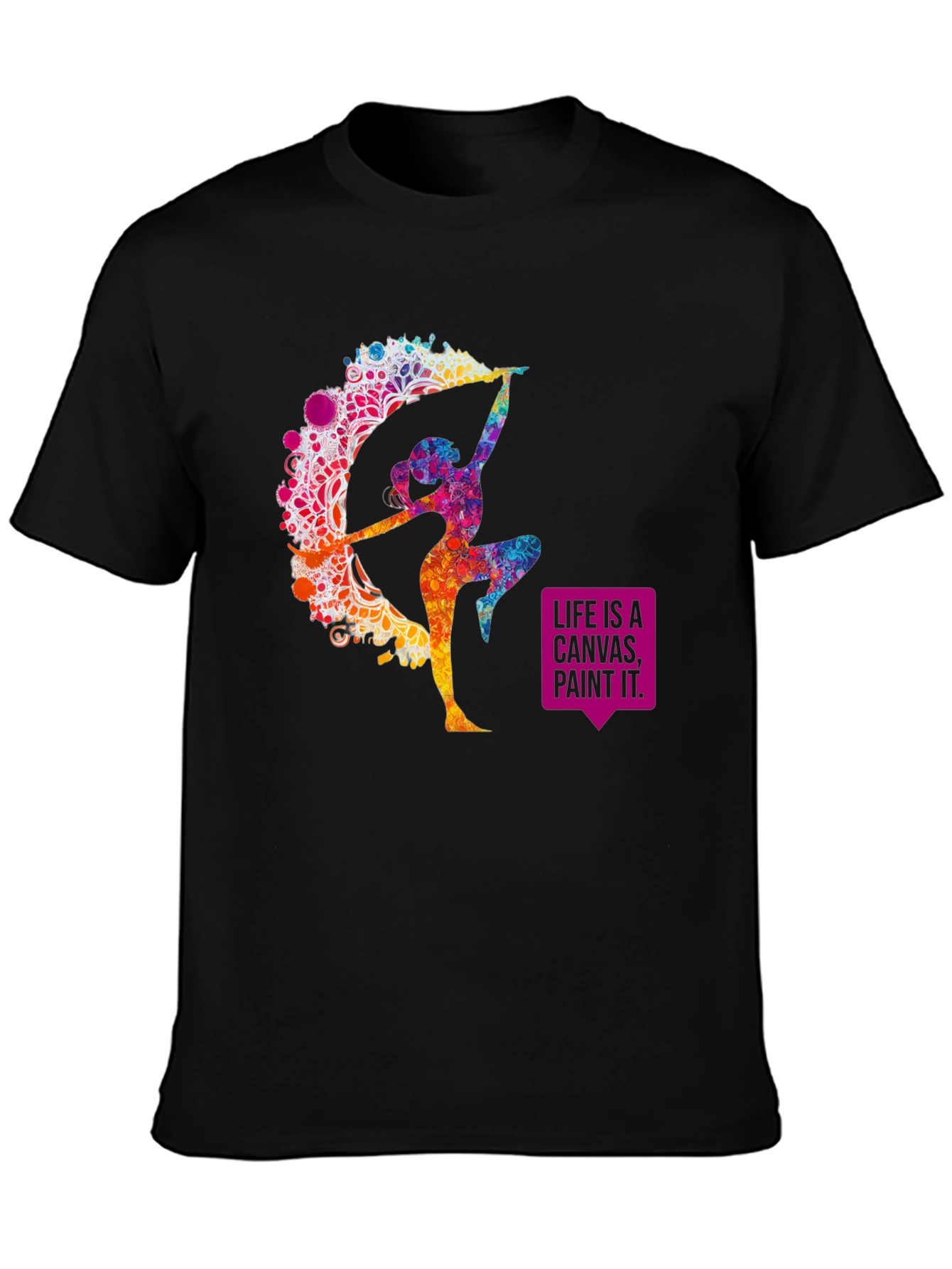 Life is a Canvas Graphic Tee