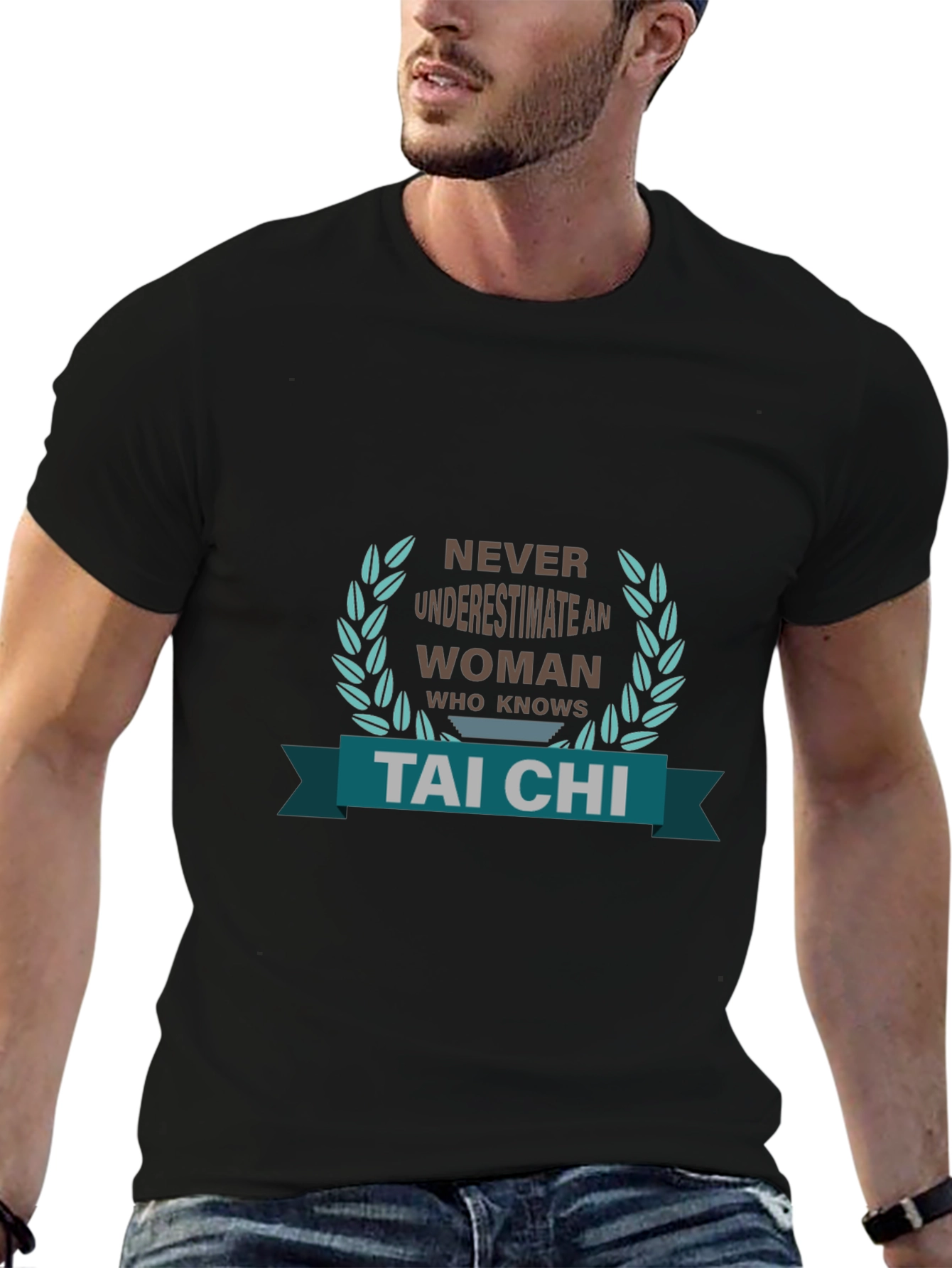 Tai Chi Womans Tee - Never Underestimate!