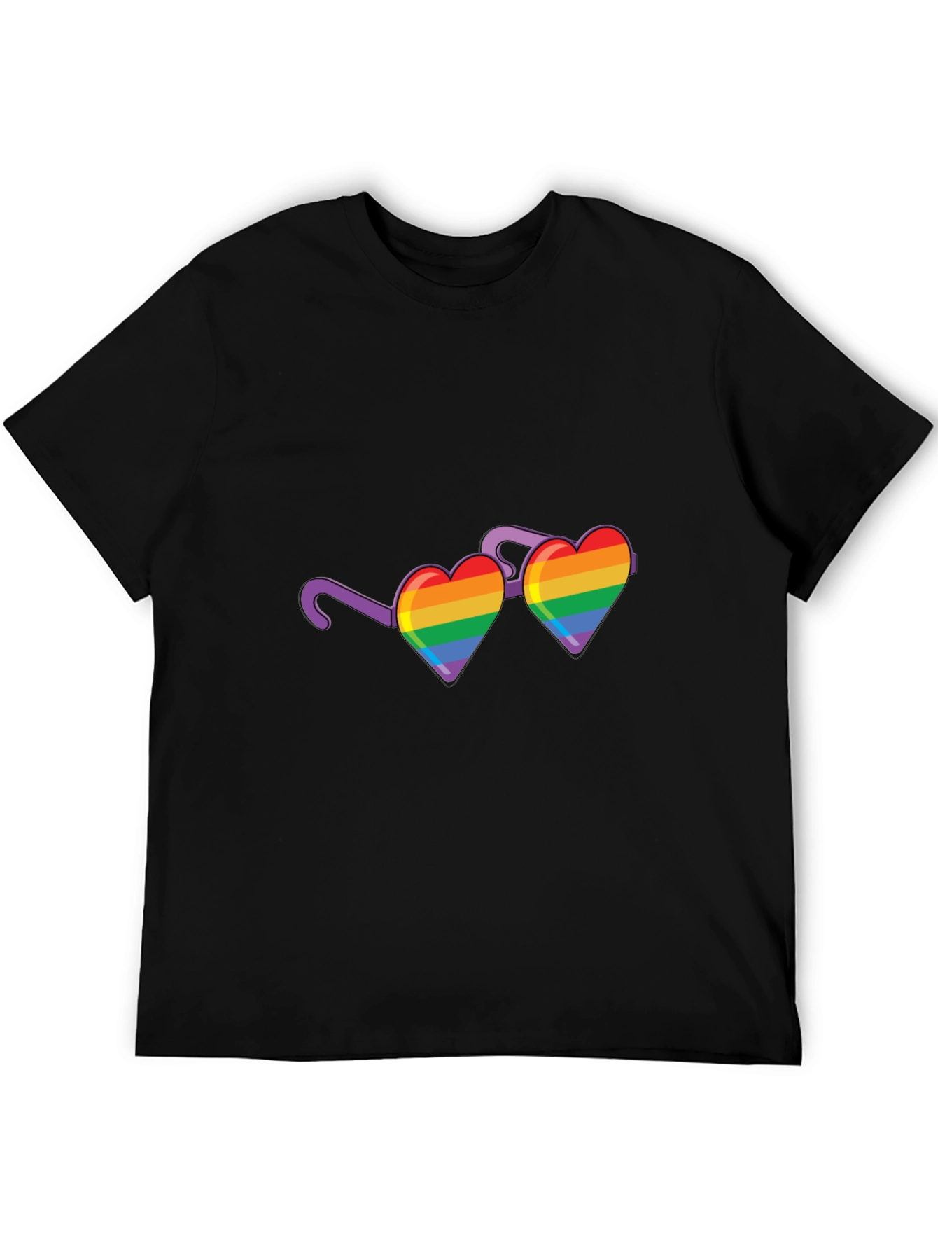 Heart Glasses Pride T-Shirt