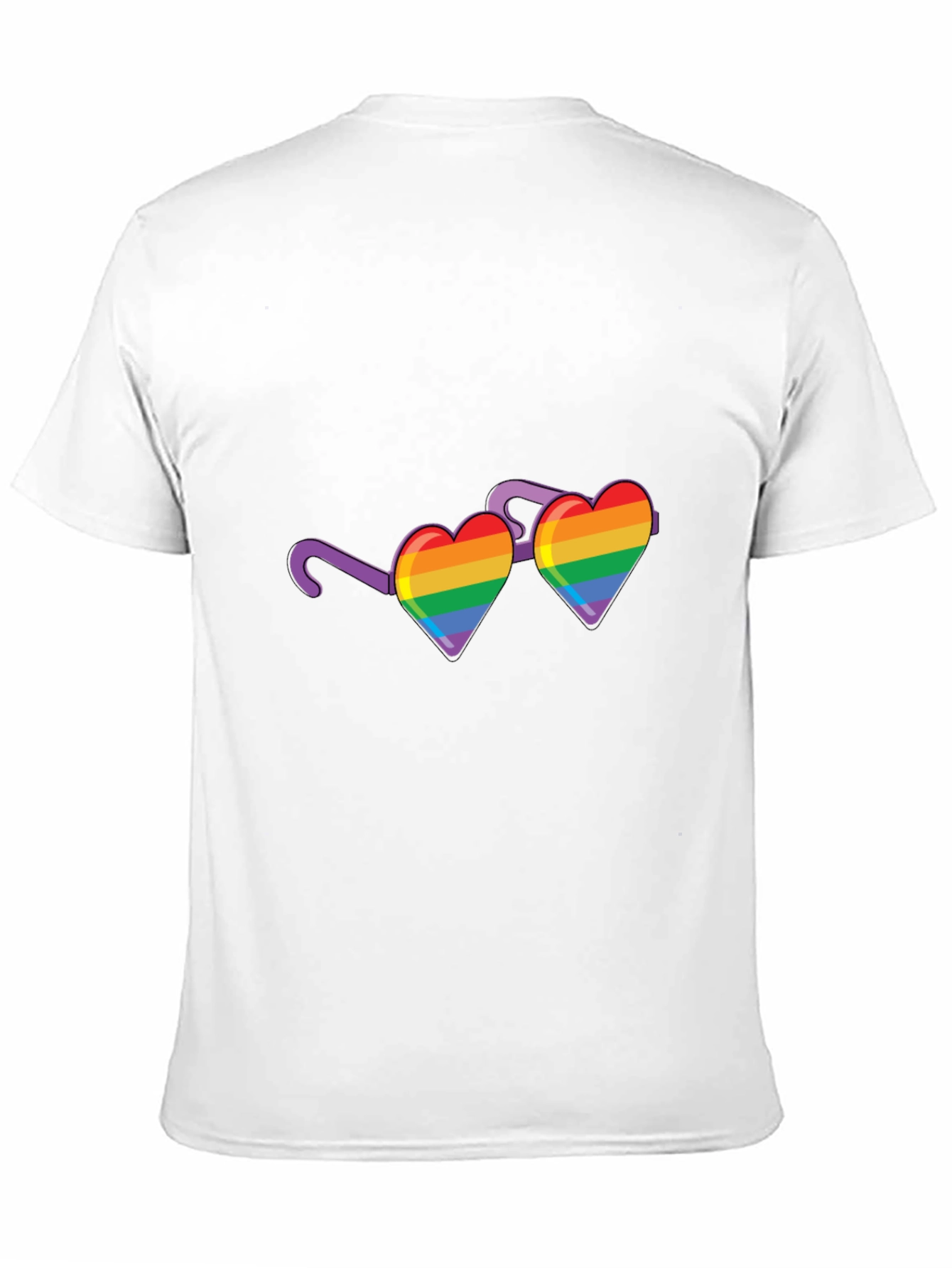 Heart Glasses Pride T-Shirt
