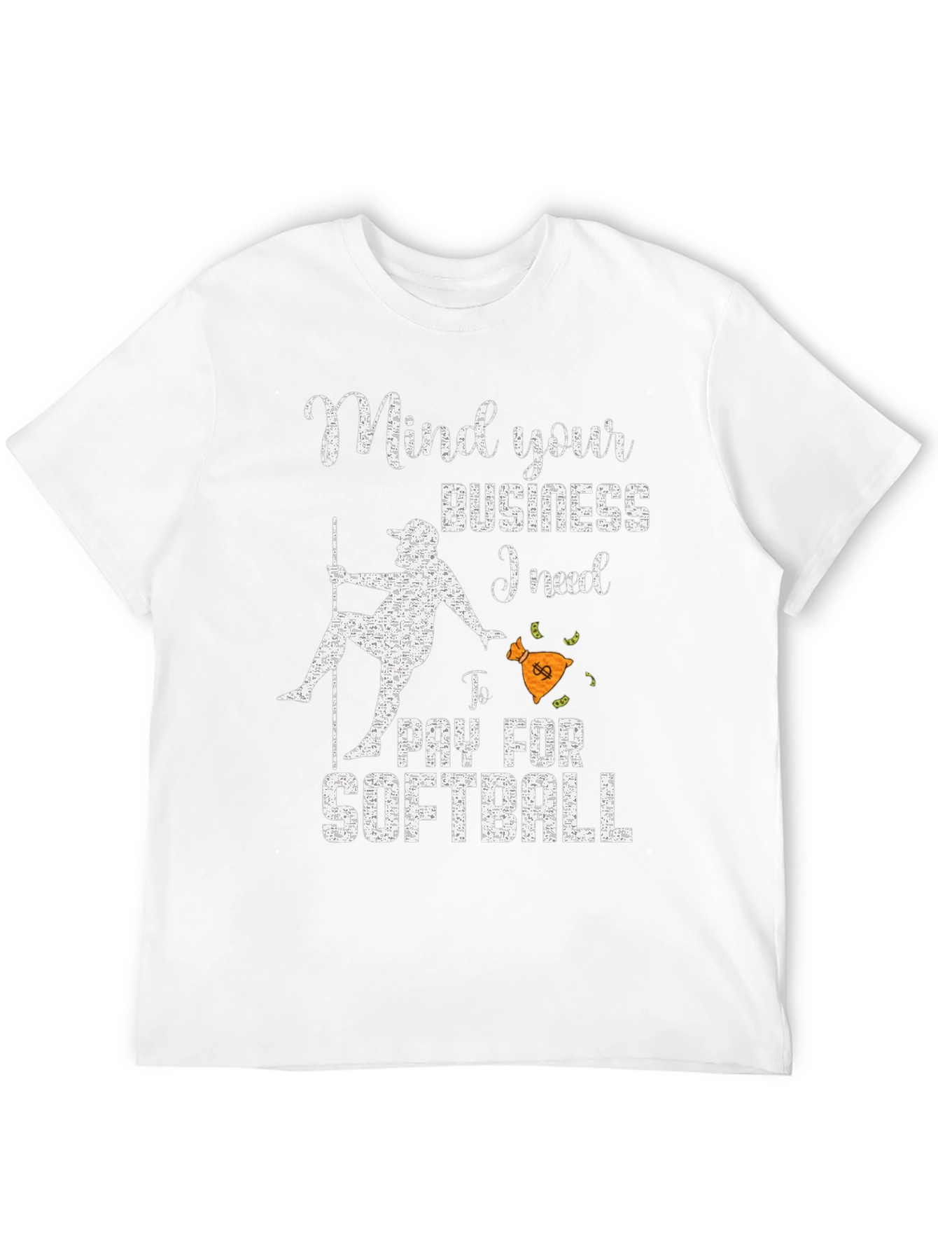 Mind Your Business Softball T-Shirt