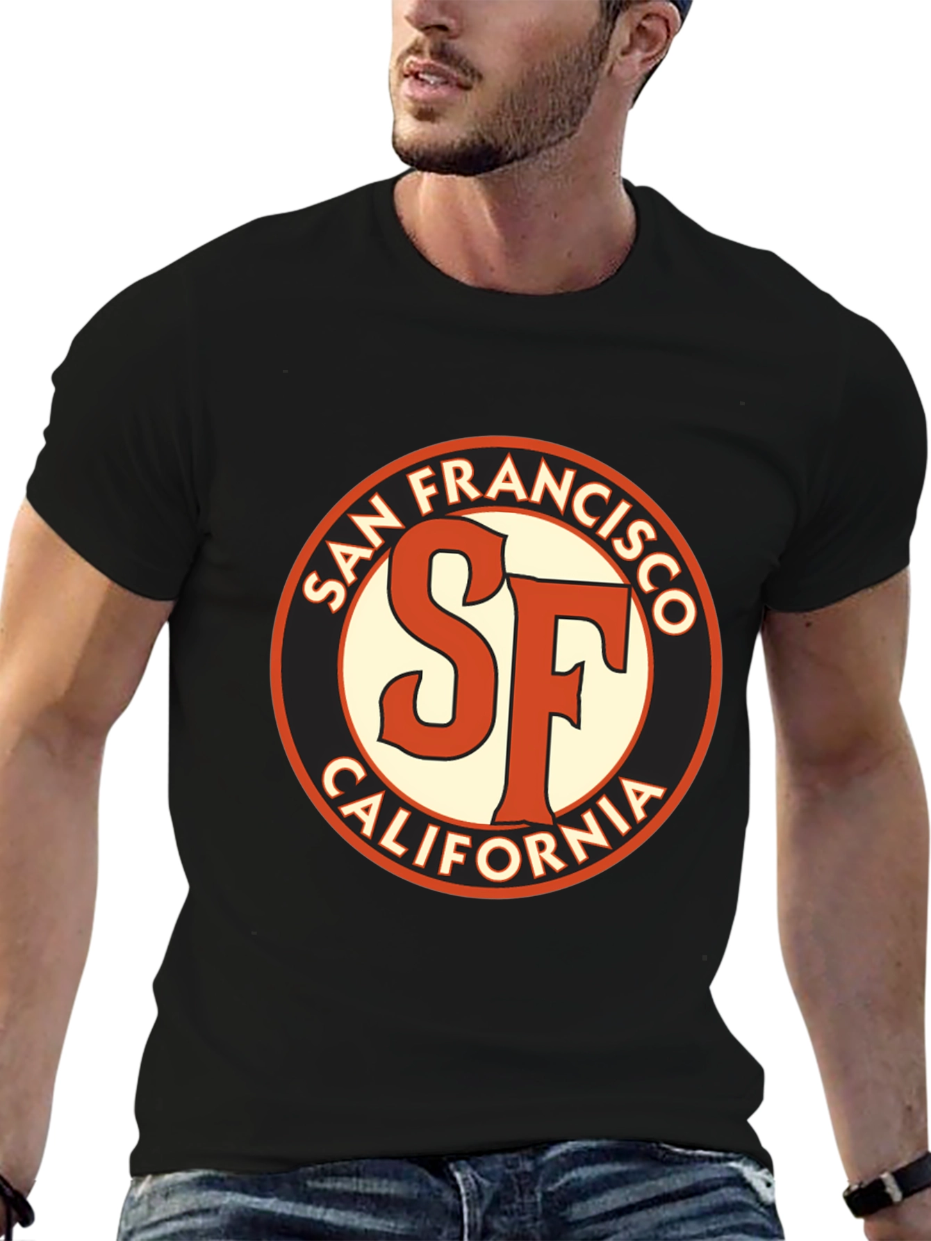 San Francisco California Graphic Tee - Retro Style