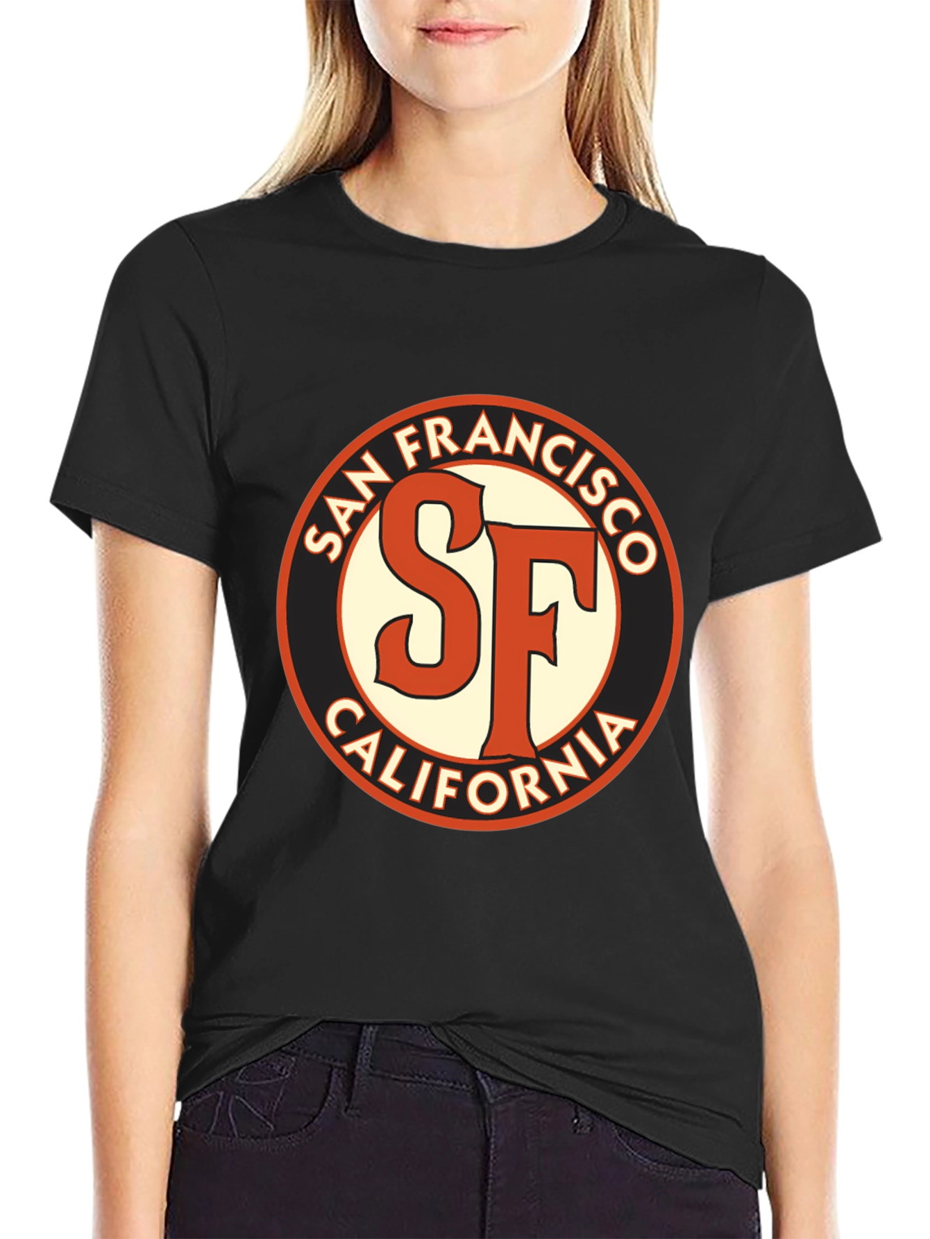 San Francisco California Graphic Tee - Retro Style