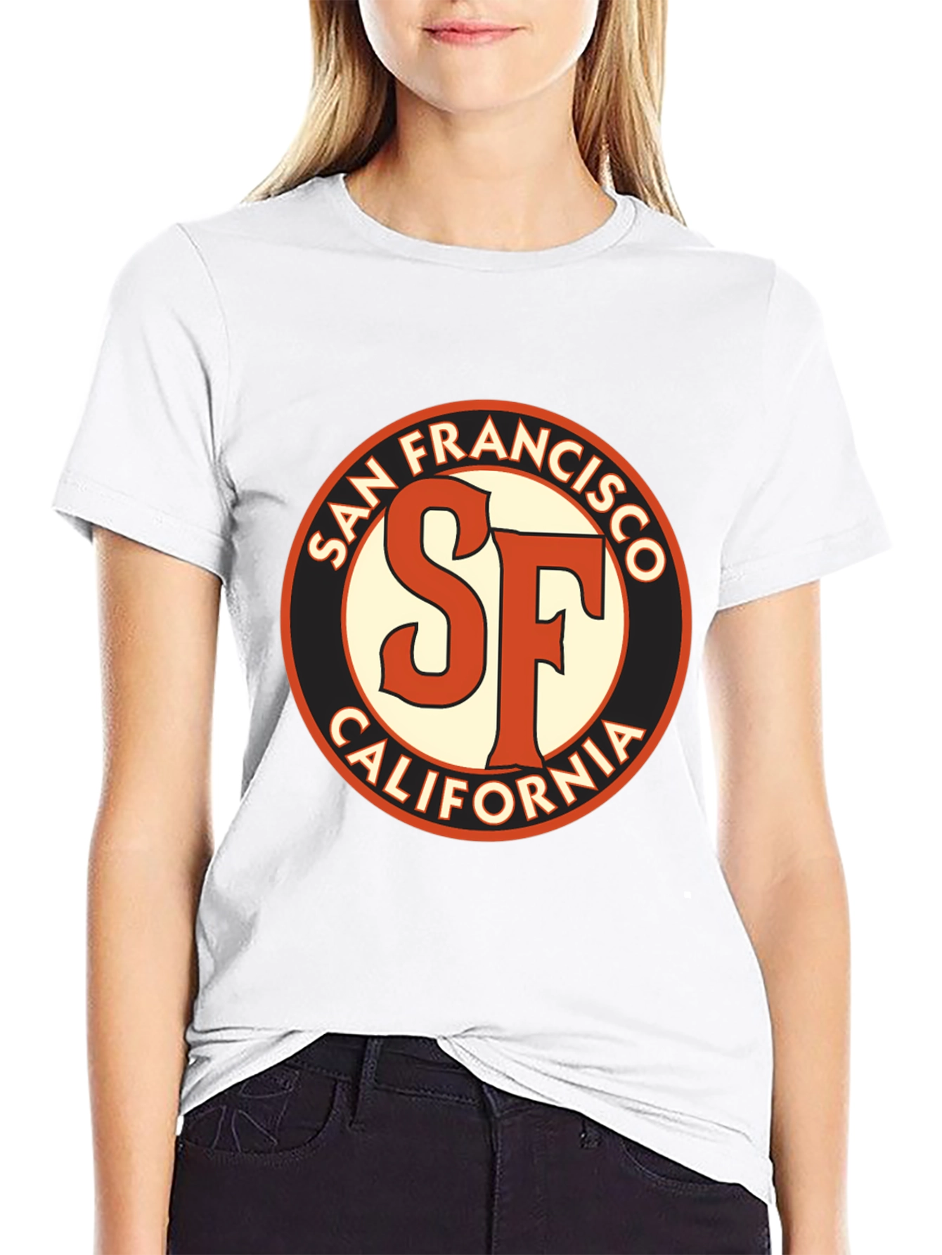 San Francisco California Graphic Tee - Retro Style
