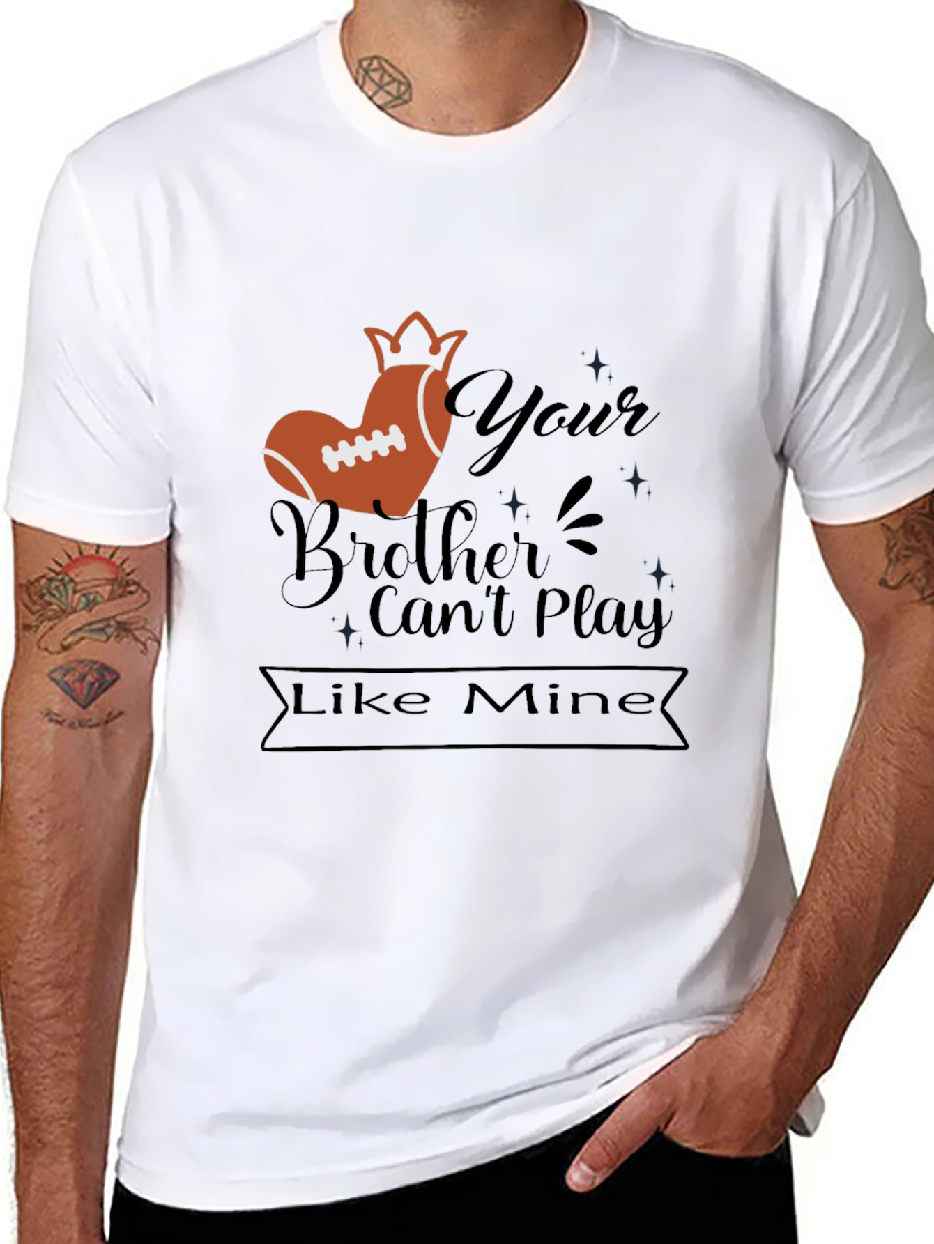 Football Brother Pride T-Shirt
