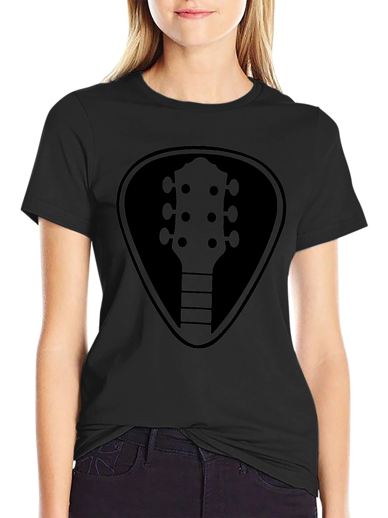 Guitar Pick T-Shirt - Musician Style