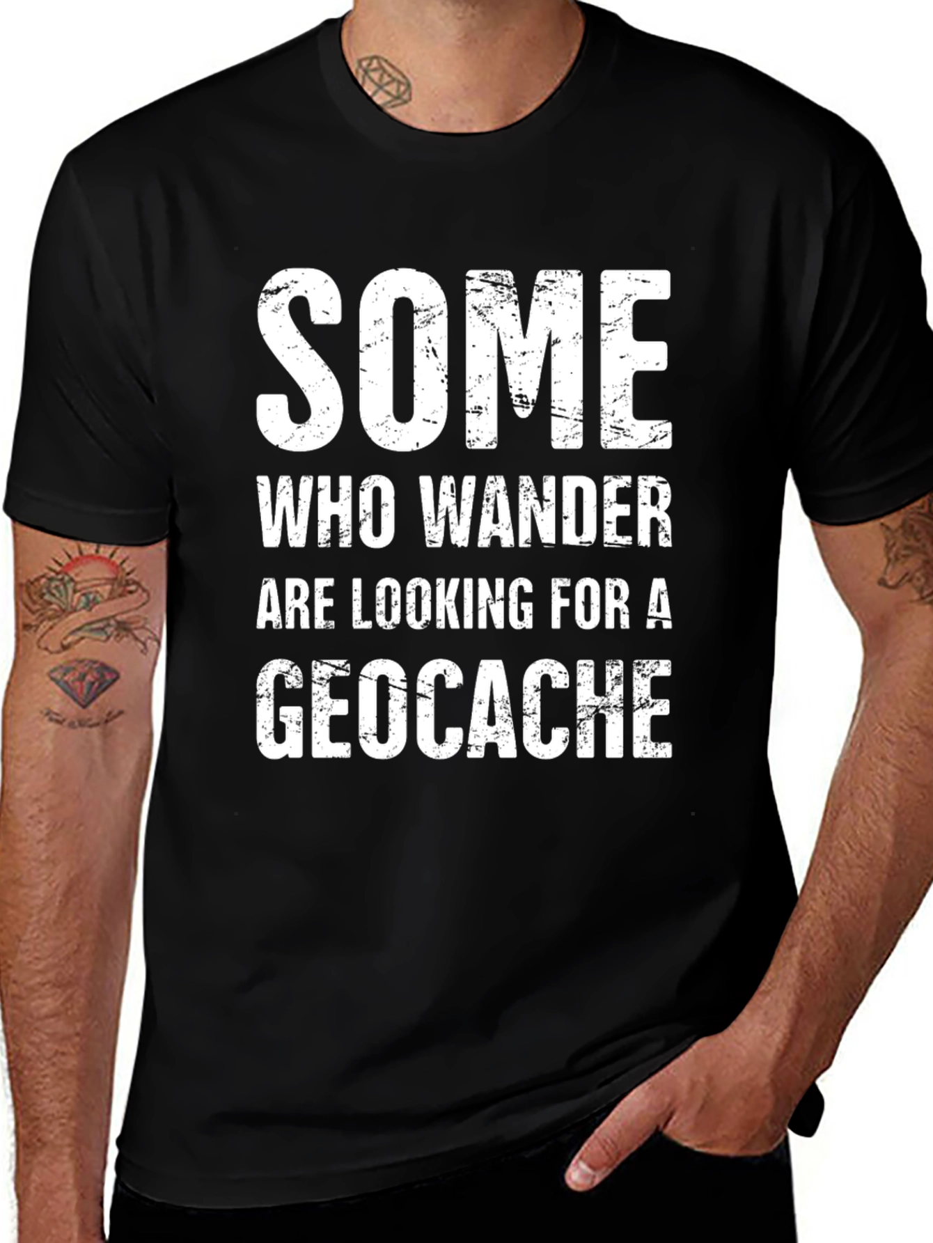 Geocache Wanderer T-Shirt