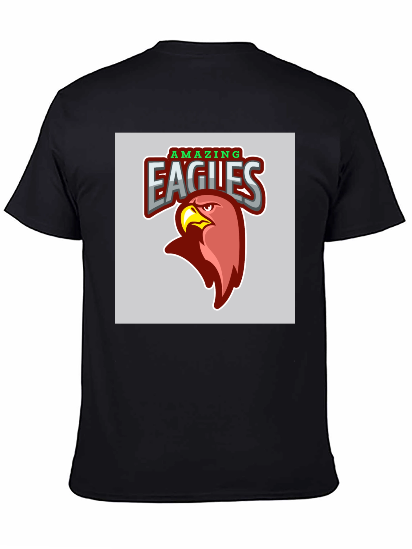 Amazing Eagles Graphic T-Shirt - Bold Design