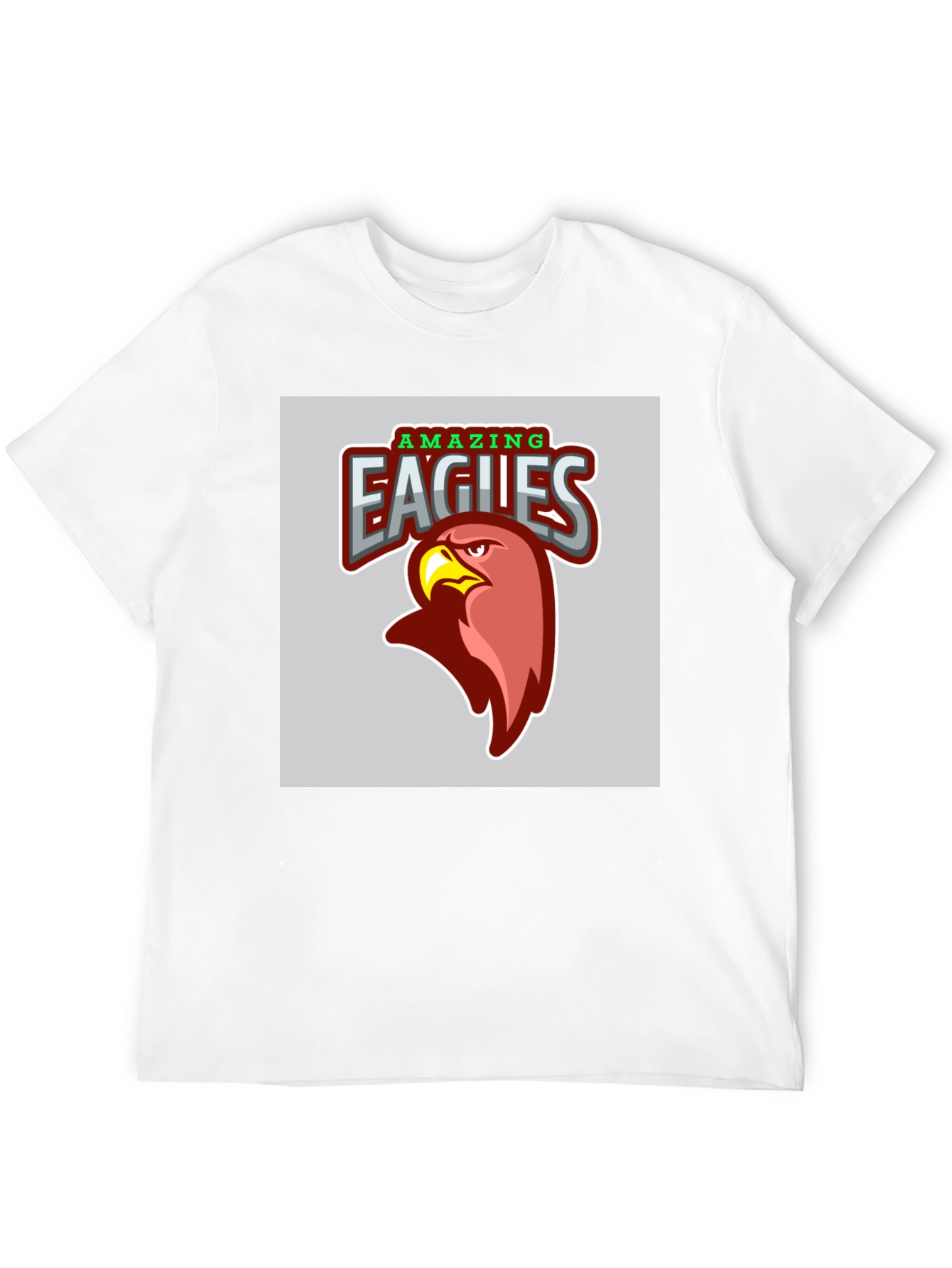 Amazing Eagles Graphic T-Shirt - Bold Design