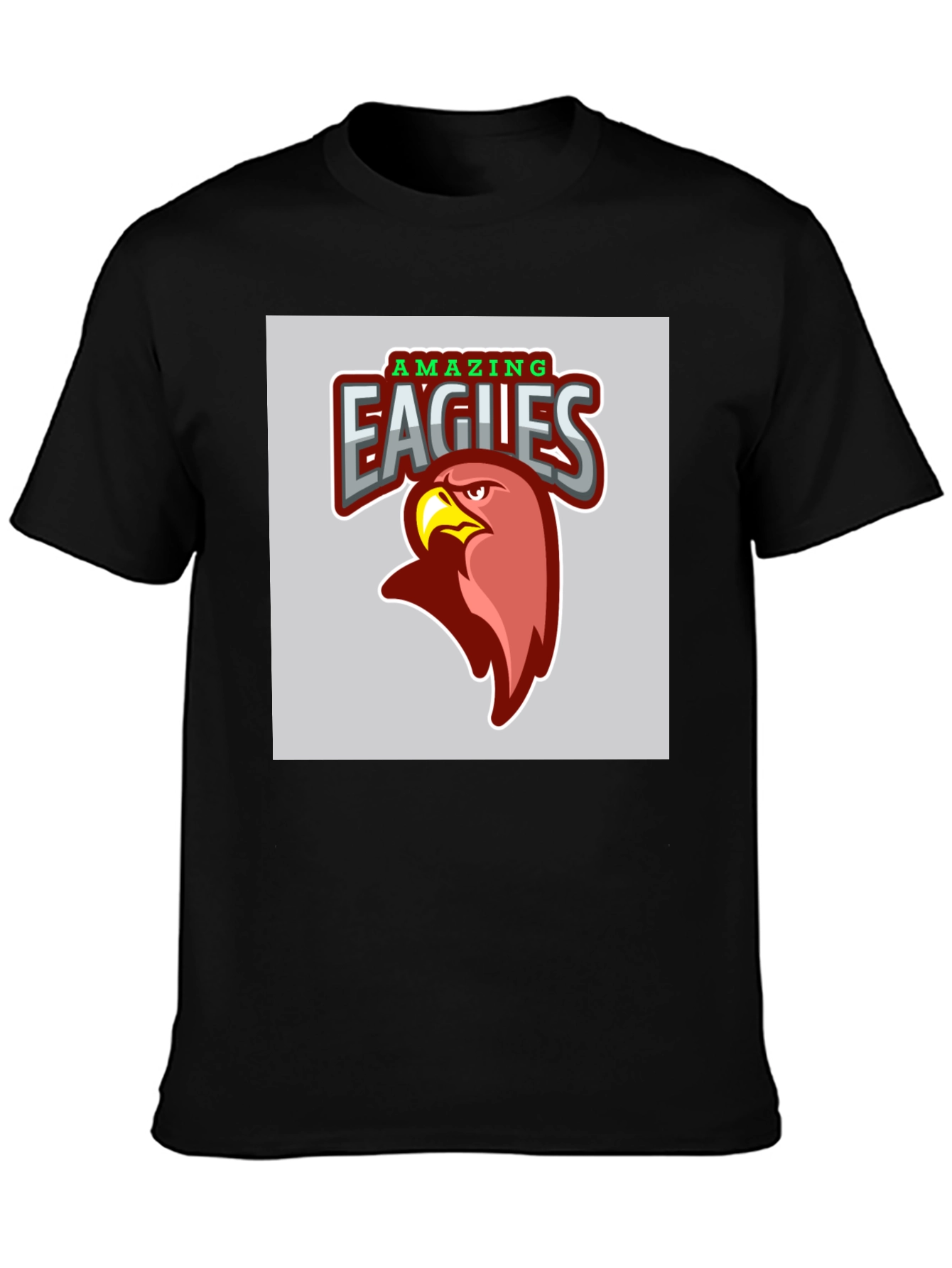 Amazing Eagles Graphic T-Shirt - Bold Design