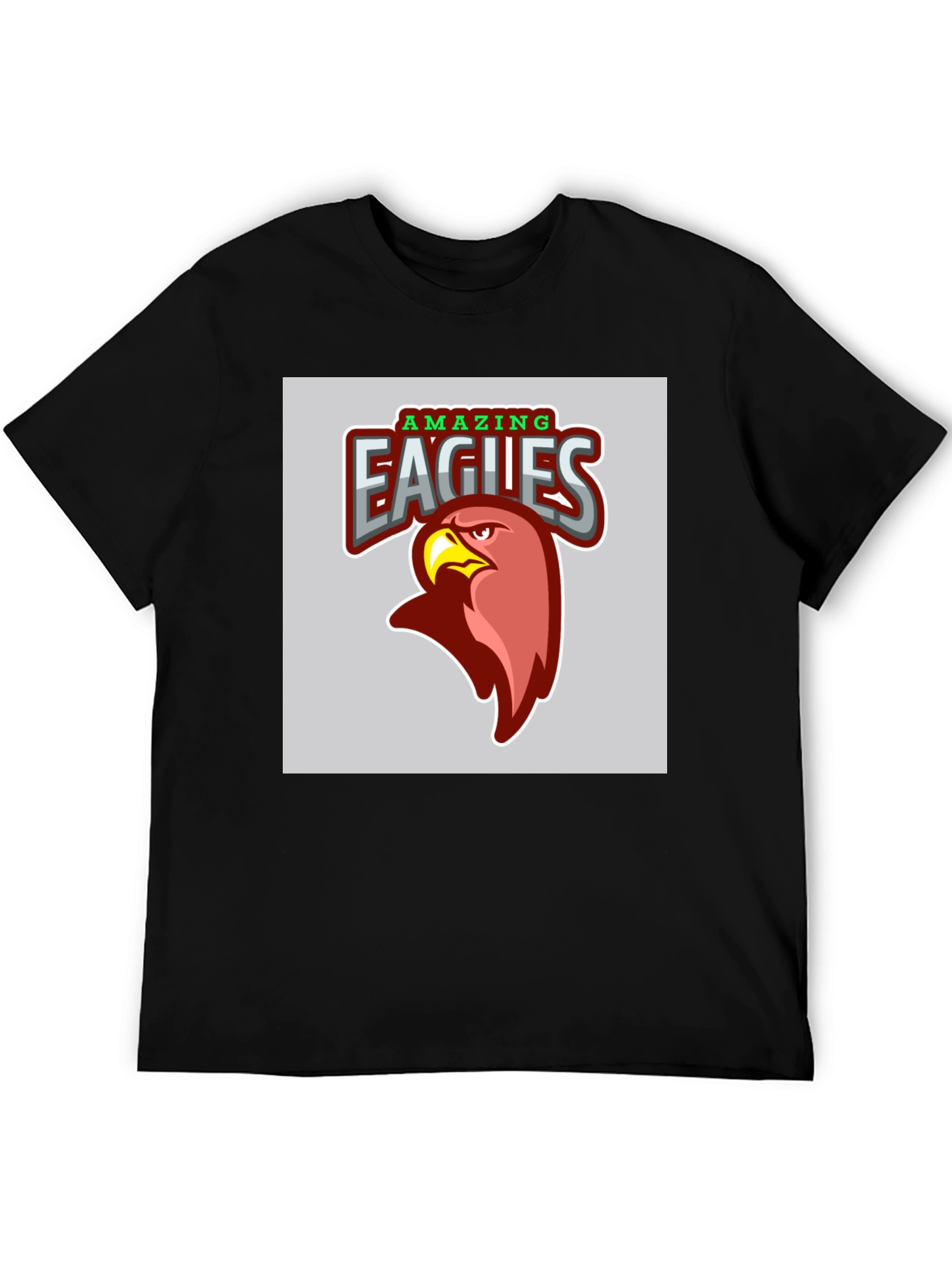 Amazing Eagles Graphic T-Shirt - Bold Design