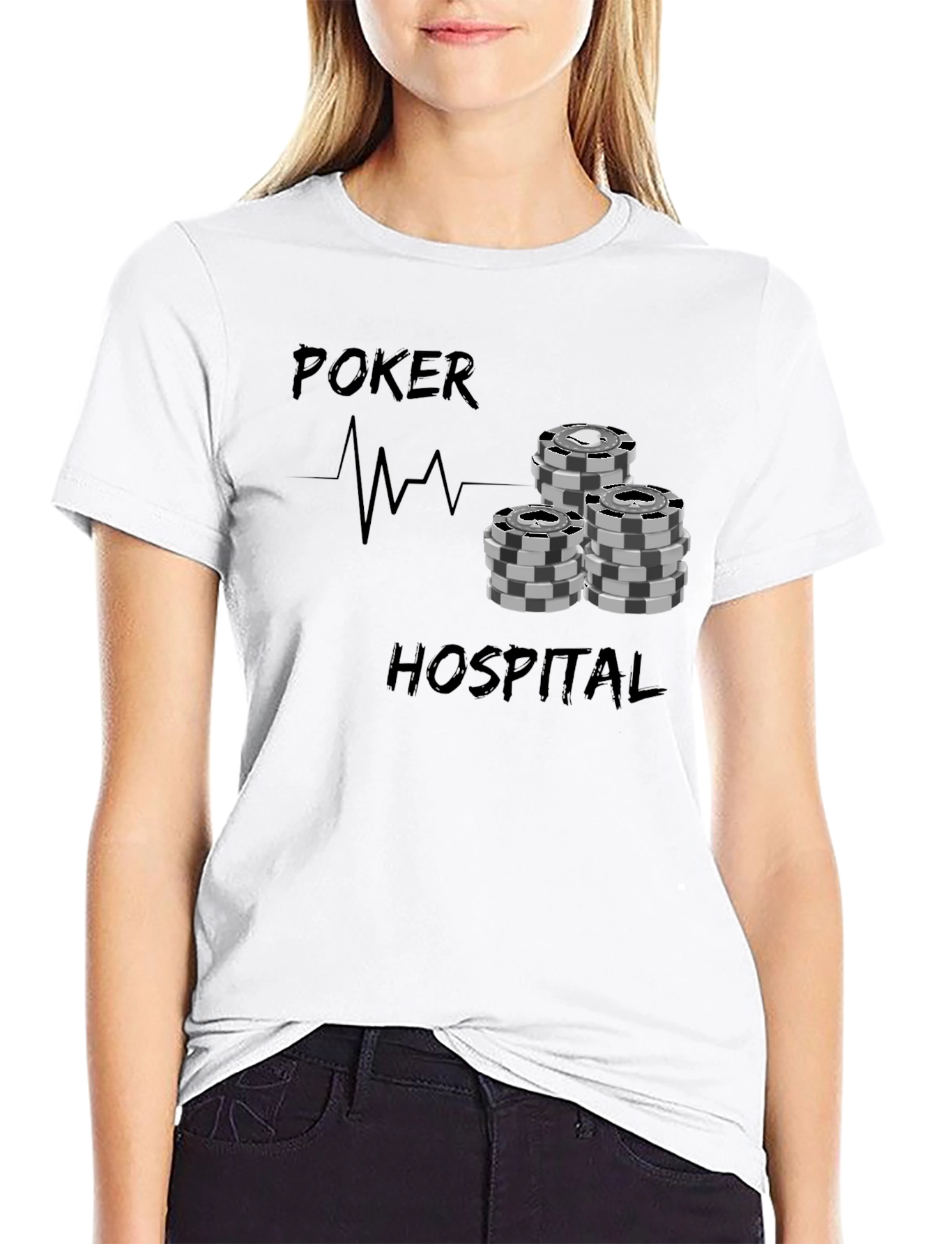 Poker Hospital Graphic Tee
