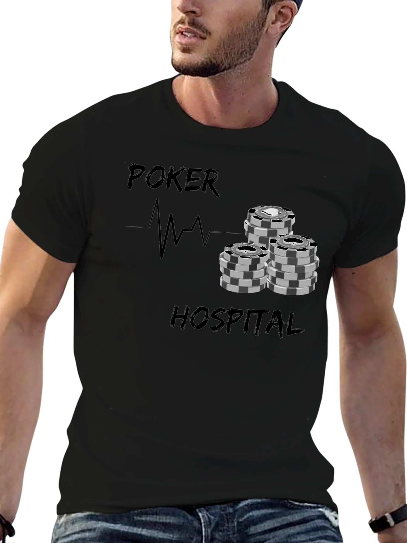 Poker Hospital Graphic Tee