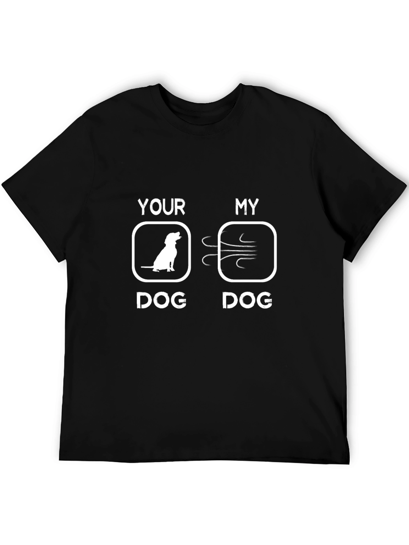 Funny Dog T-Shirt - Your Dog vs My Dog
