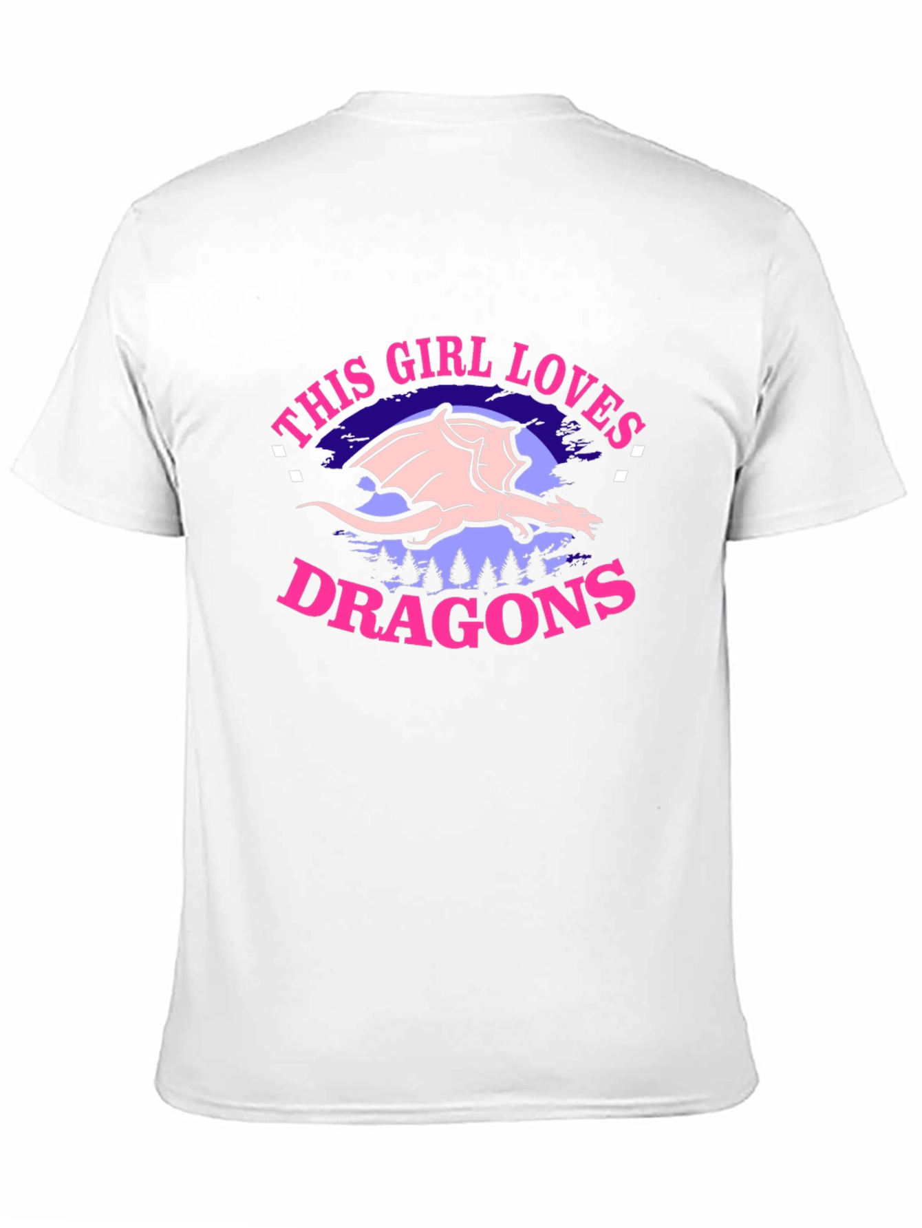 Girl Loves Dragons T-Shirt