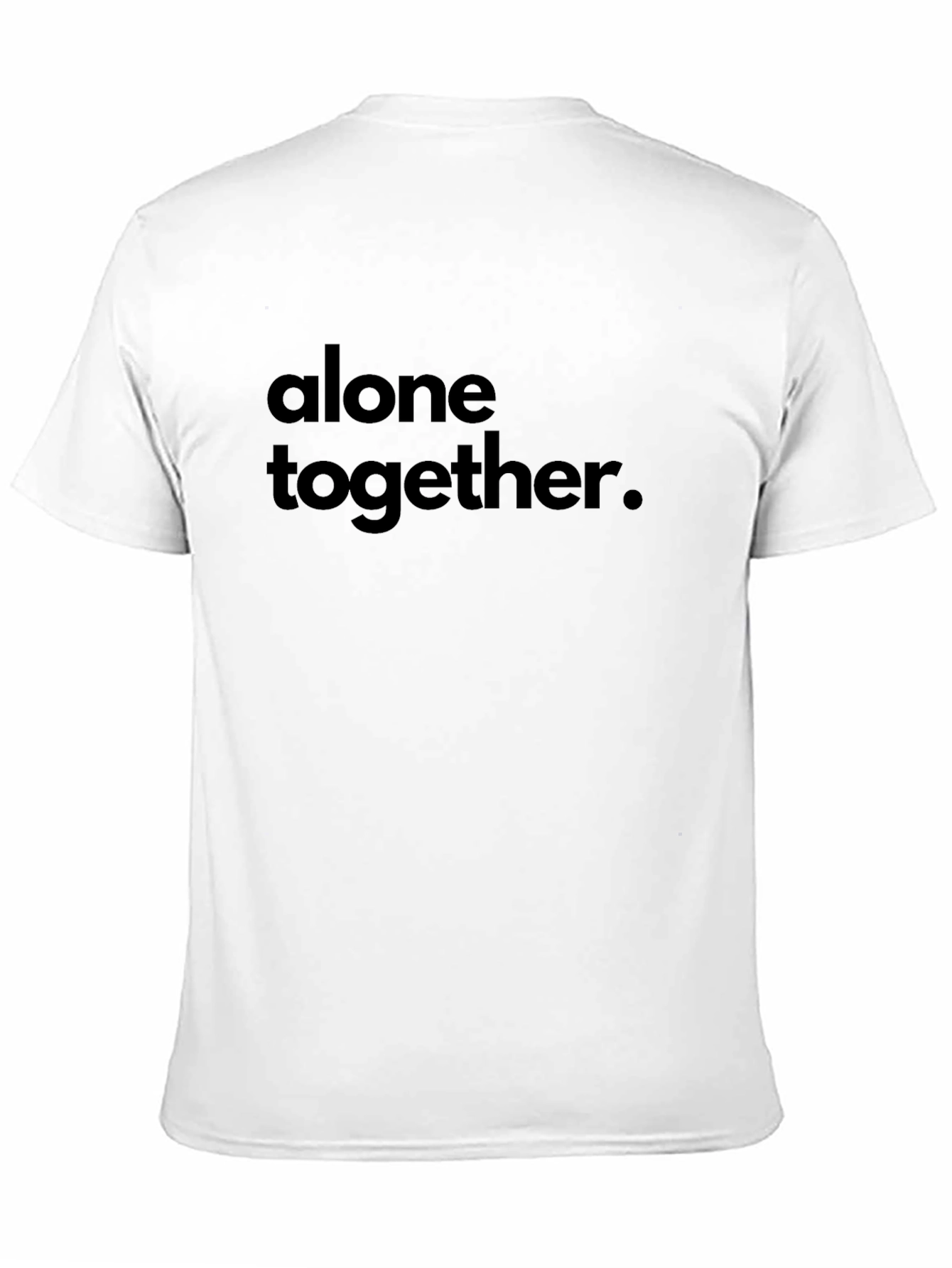 Alone Together Graphic Tee - Modern Comfort